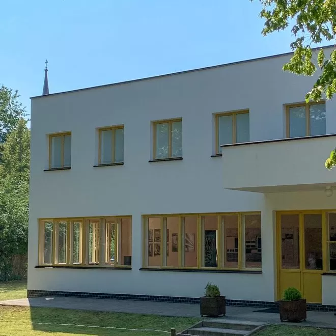 Direktorenwohnhaus, 1930-1931. Architekt: Otto Haesler. Photo: Daniela Christmann