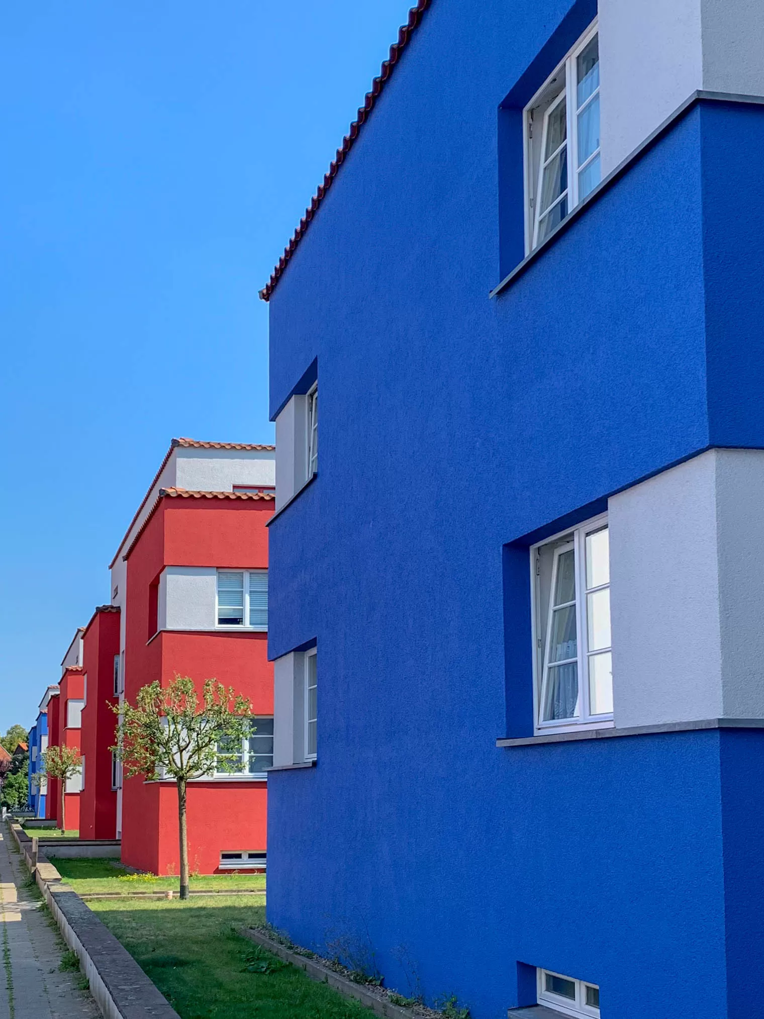 Housing Estate Italienischer Garten, 1923-1925. Architect: Otto Haesler. Photo: Daniela Christmann