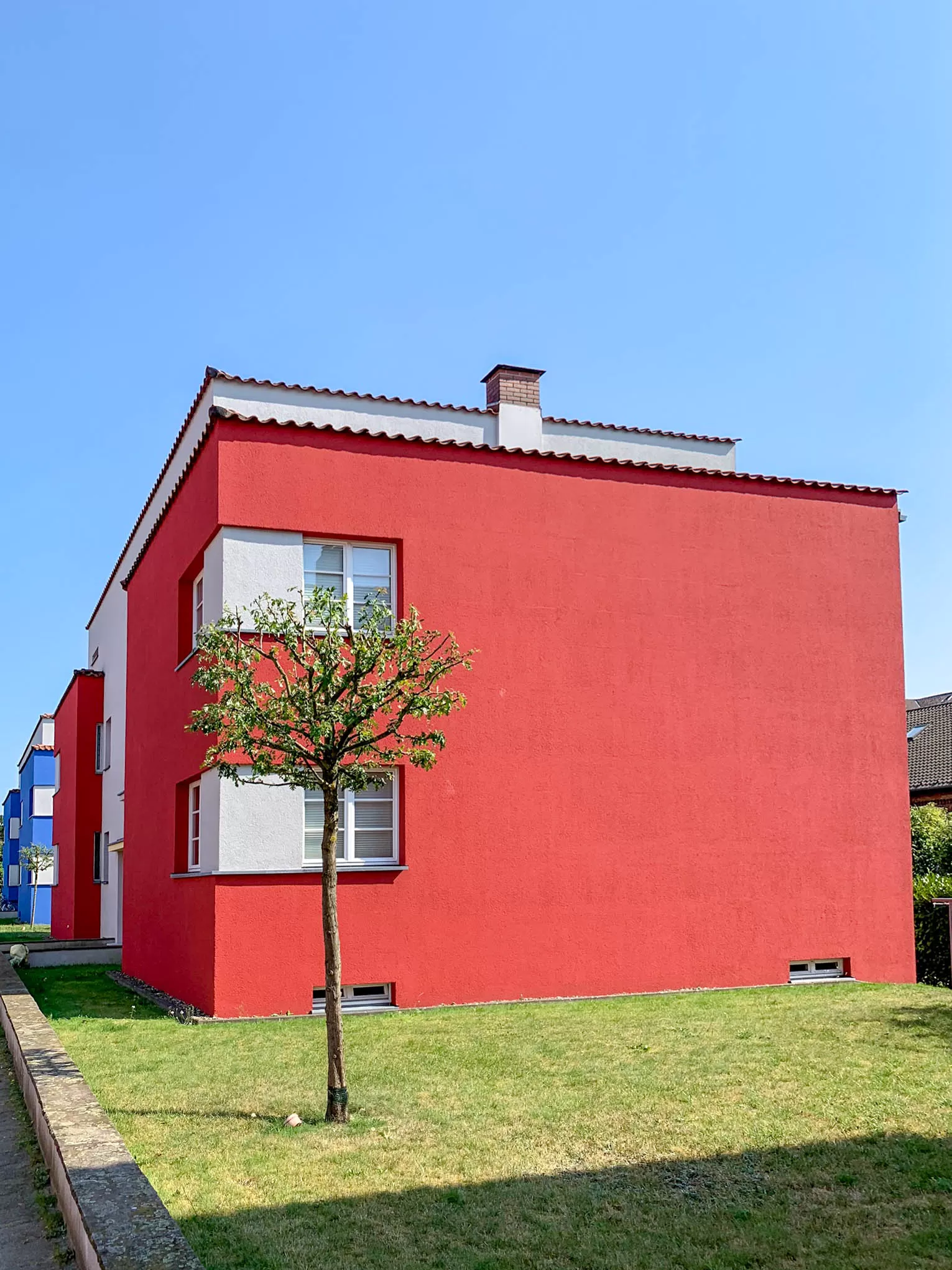 Siedlung Italienischer Garten, 1923-1925. Architekt: Otto Haesler. Foto: Daniela Christmann