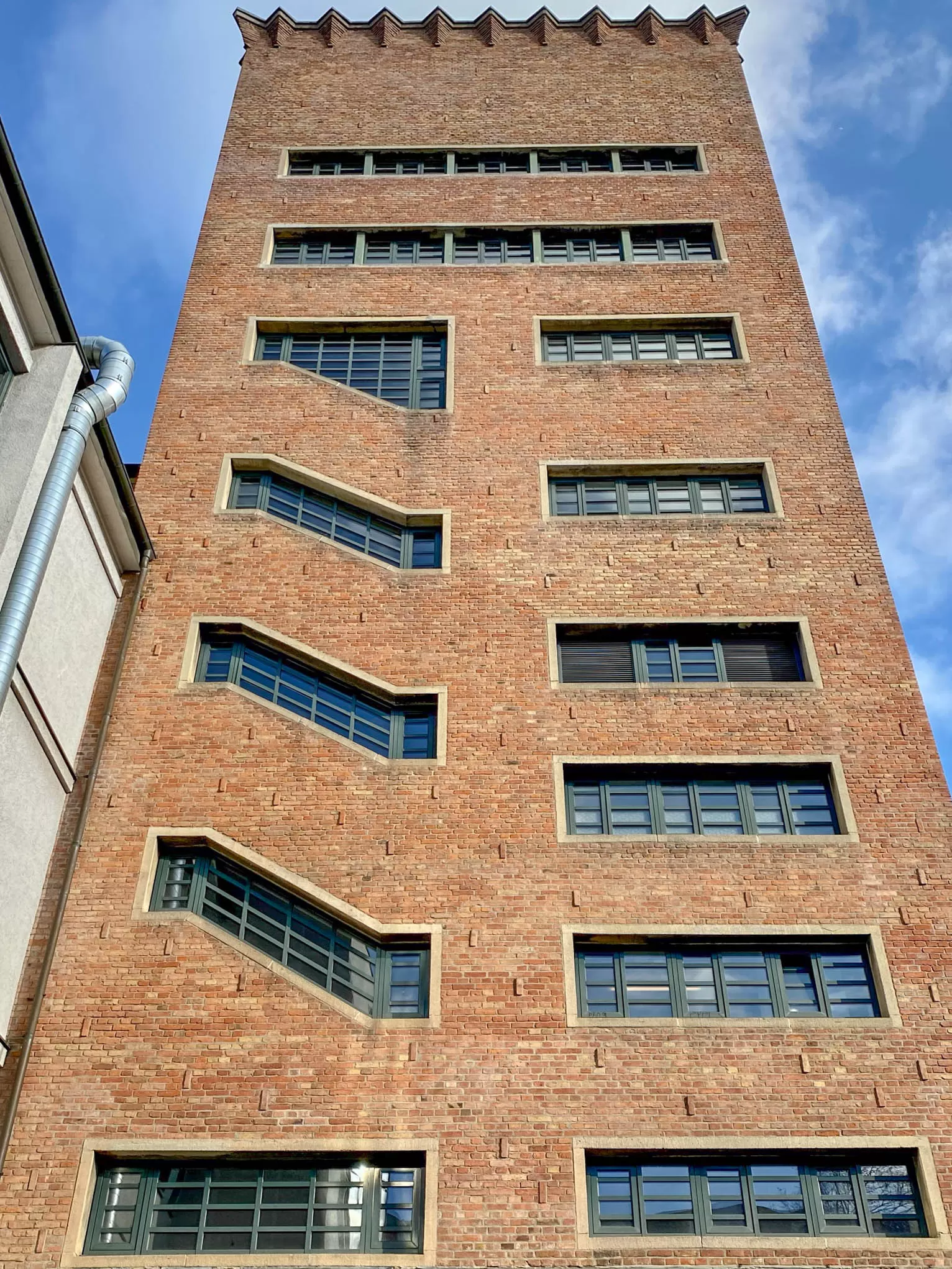 Mousonturm, 1925-1926. Entwurf: Fritz Mouson, Robert Wollmann, Josef Geitner. Foto: Daniela Christmann