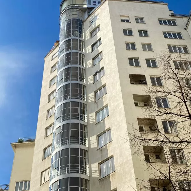 Hochhaus Herrengasse, 1931-1932. Architekten: Siegfried Theiss, Hans Jaksch. Foto: Daniela Christmann