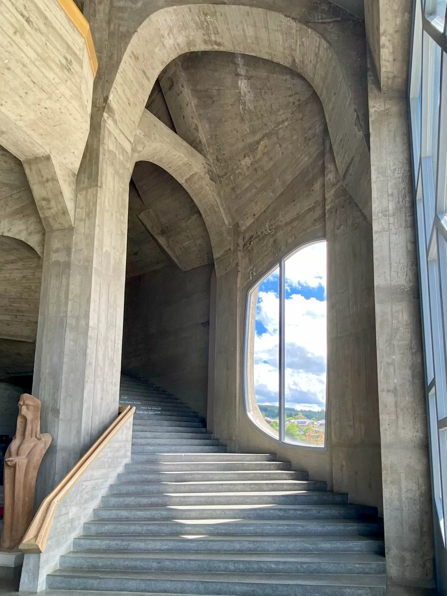 Goetheanum, 1924-1928. Design: Rudolf Steiner. Photo: Daniela Christmann