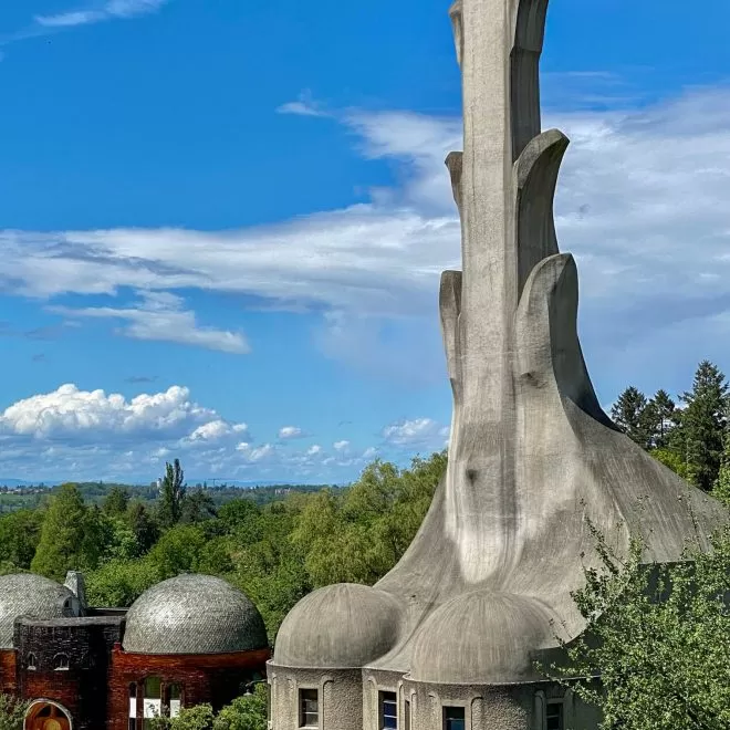 Heizhaus, 1914. Entwurf: Rudolf Steiner. Foto: Daniela Christmann