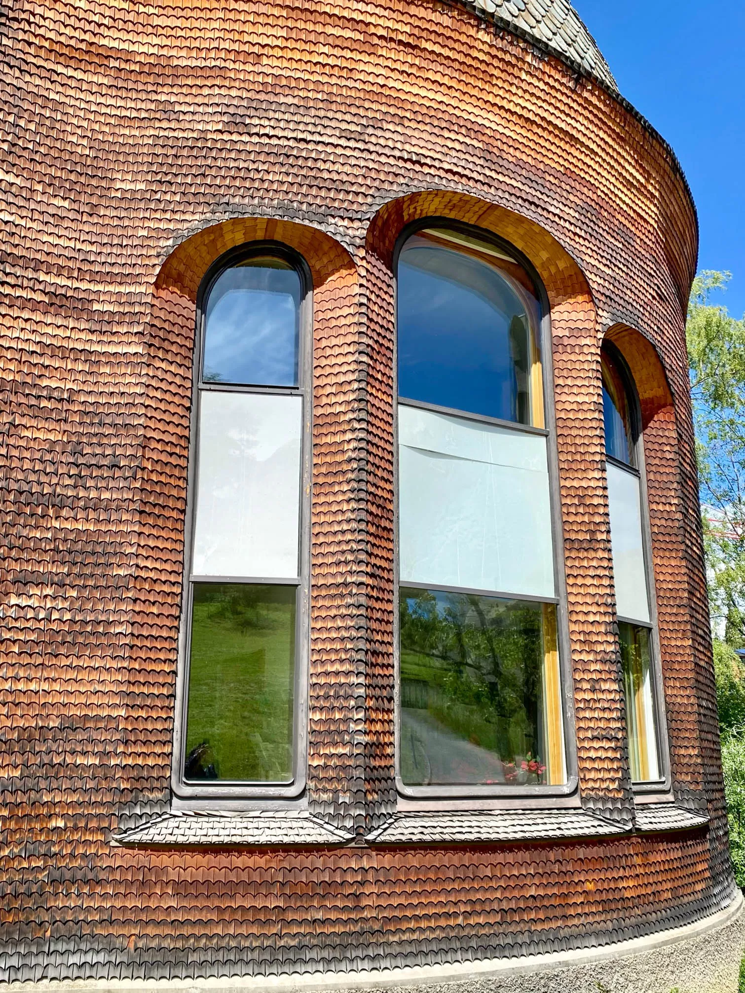 Glashaus, 1914. Entwurf: Rudolf Steiner. Foto: Daniela Christmann