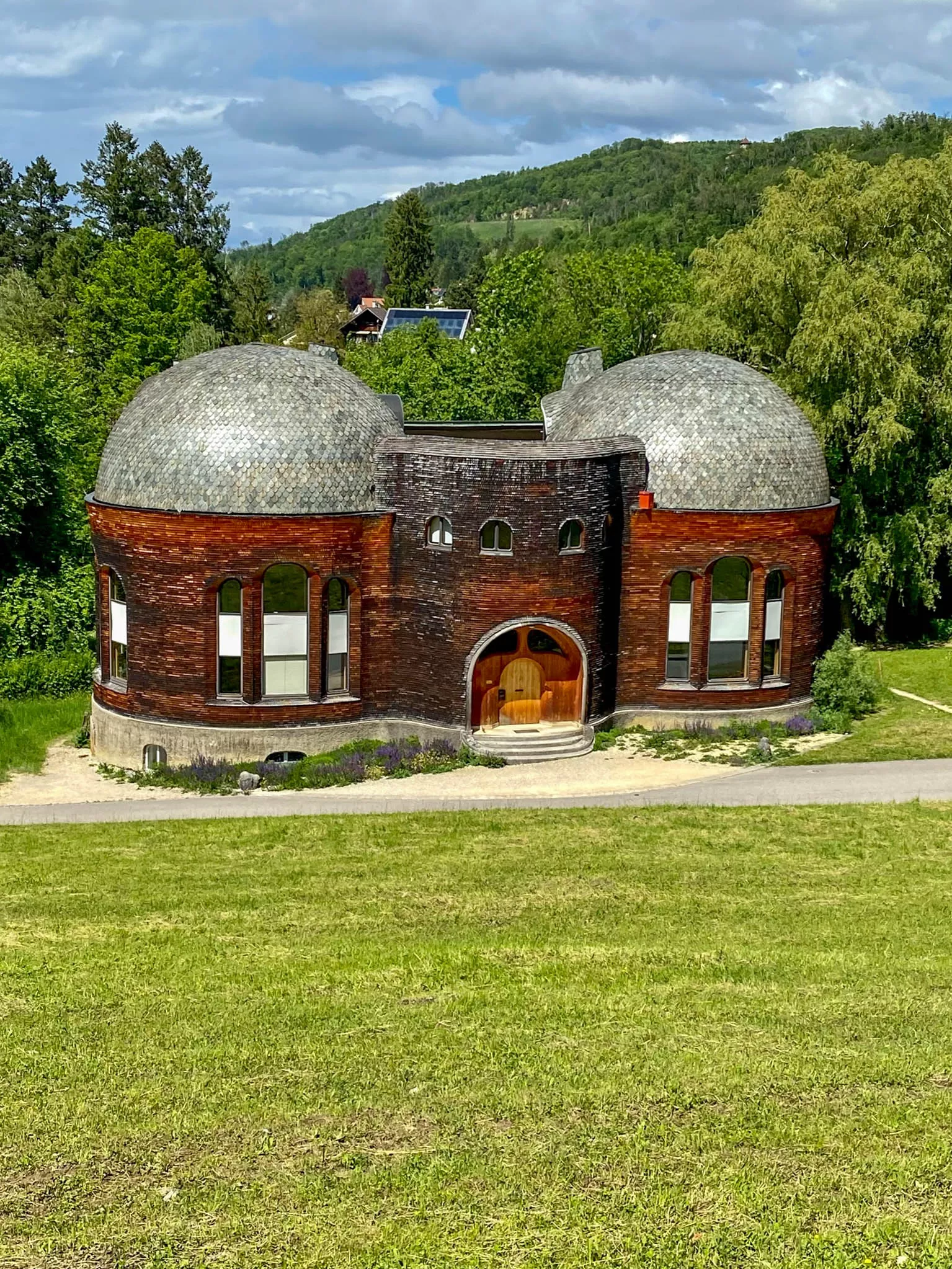 Glashaus, 1914. Entwurf: Rudolf Steiner. Foto: Daniela Christmann