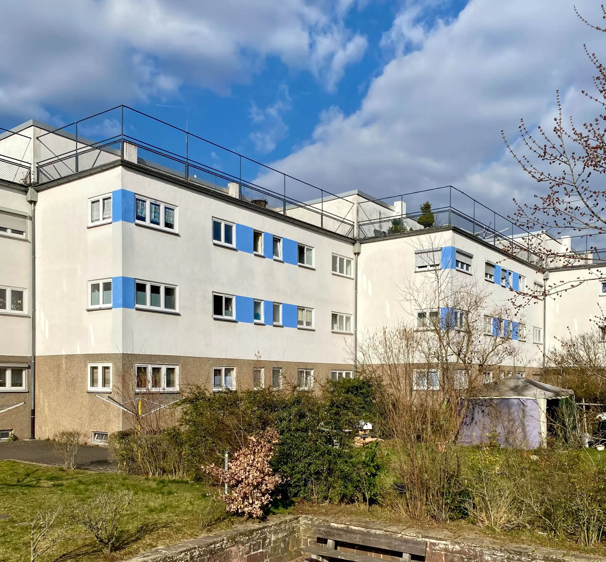 Siedlung Bruchfeldstrasse, 1926-1927. Planning: Ernst May, Herbert Boehm. Photo: Daniela Christmann