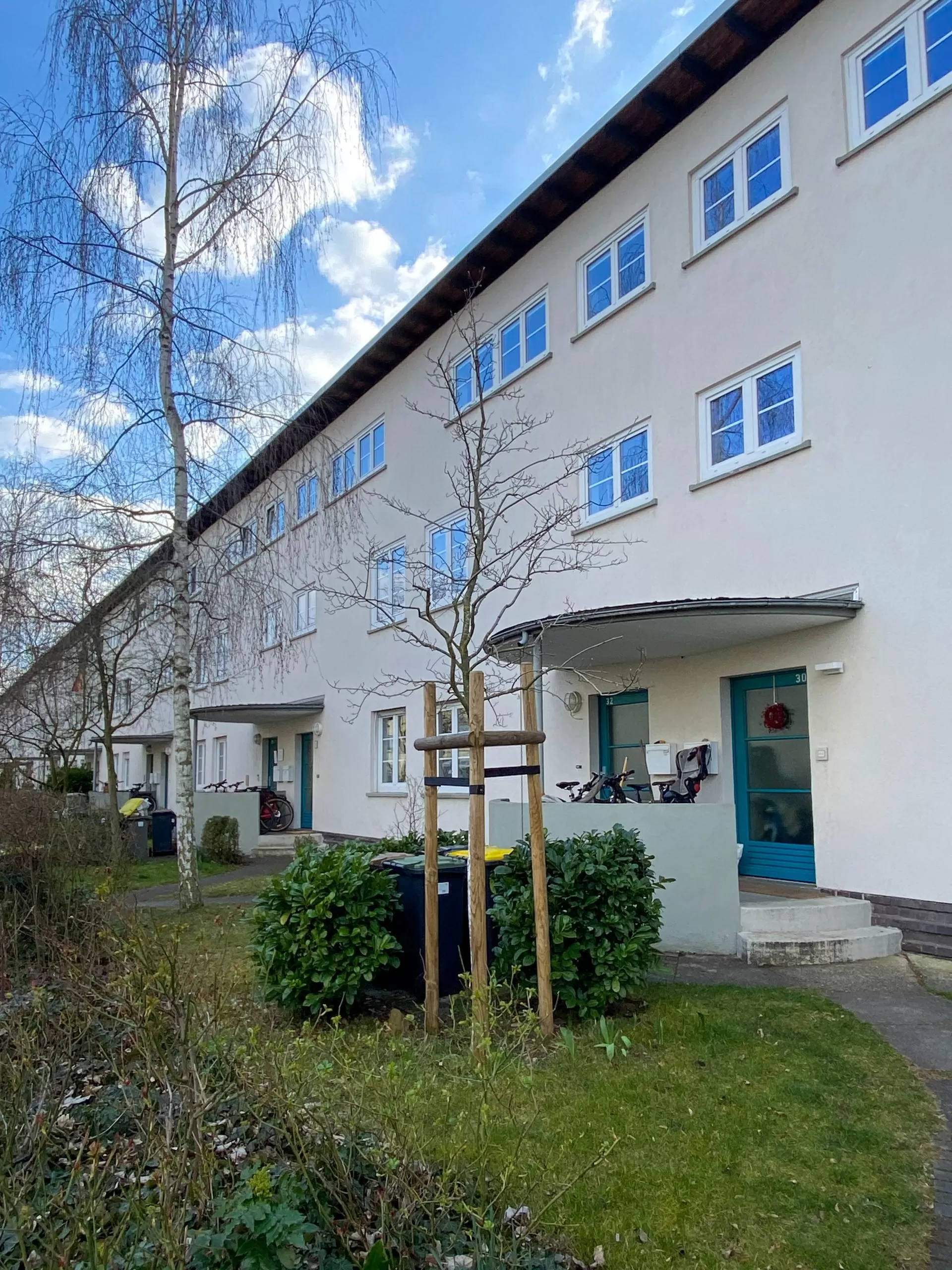 Siedlung Bruchfeldstraße, 1926-1927. Planung: Ernst May, Herbert Boehm. Foto: Daniela Christmann