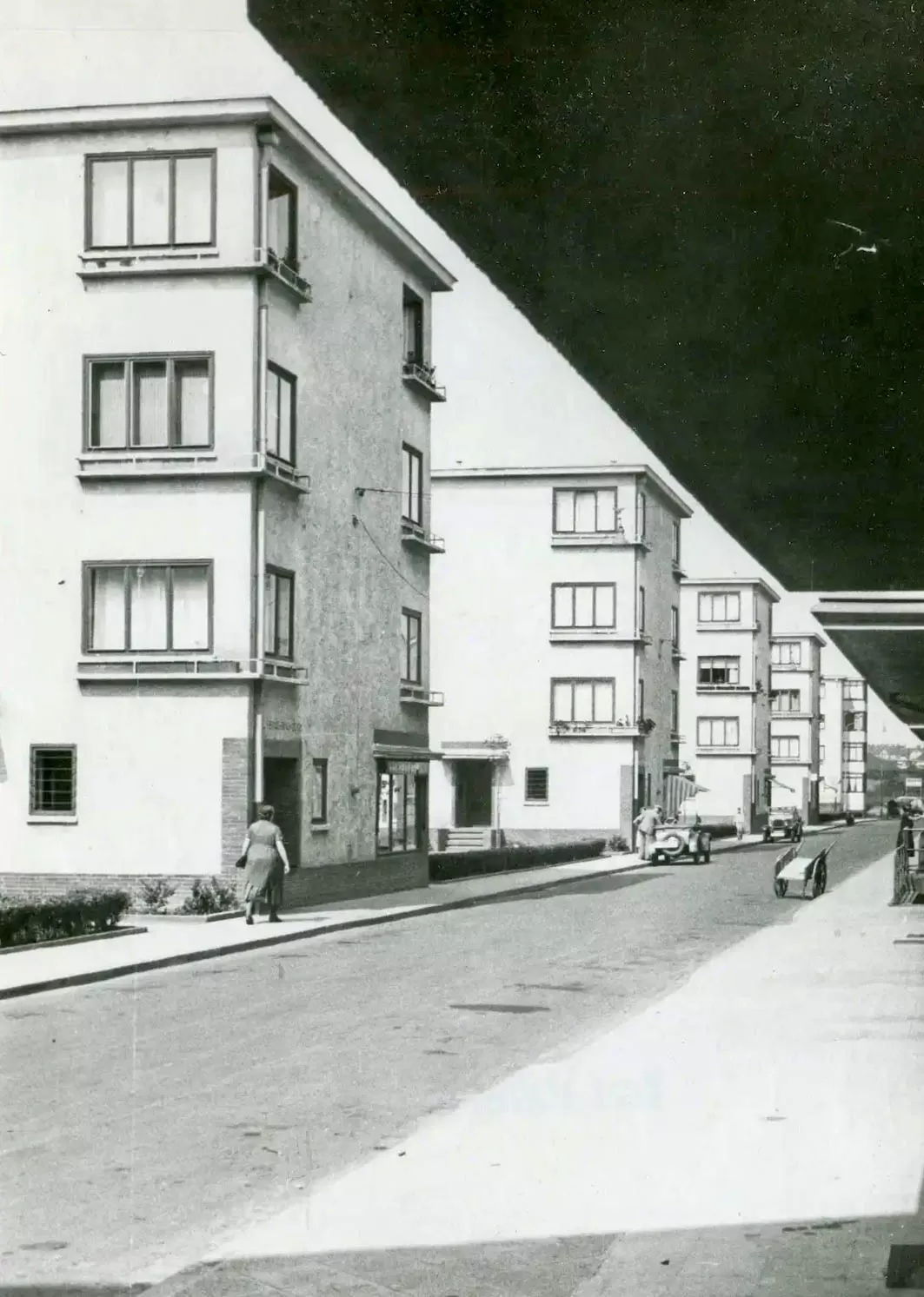 Siedlung Bruchfeldstraße, 1926-1927. Planung:Ernst May, Herbert Boehm