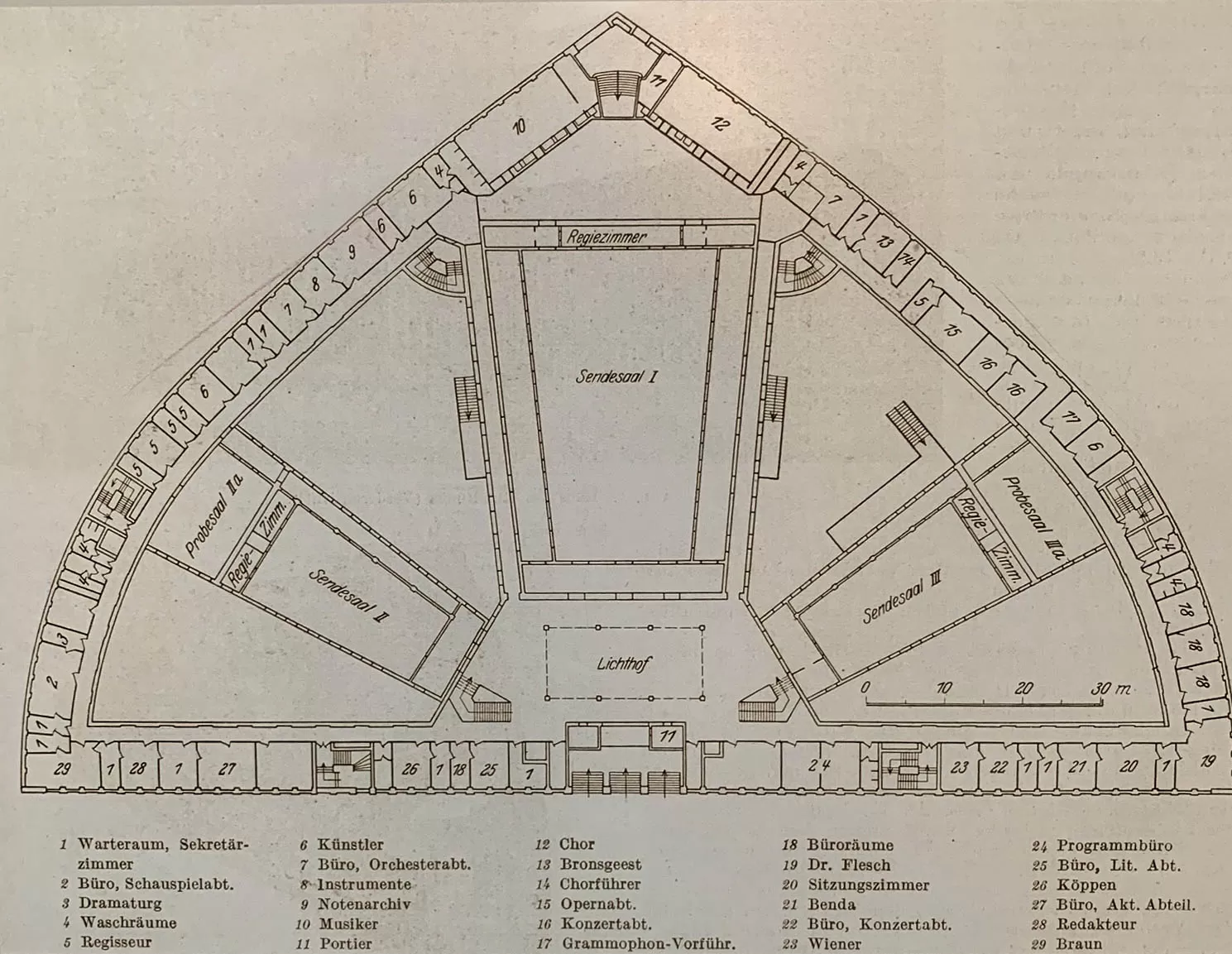 Haus des Rundfunks, 1929-1931. Architekt: Hans Poelzig