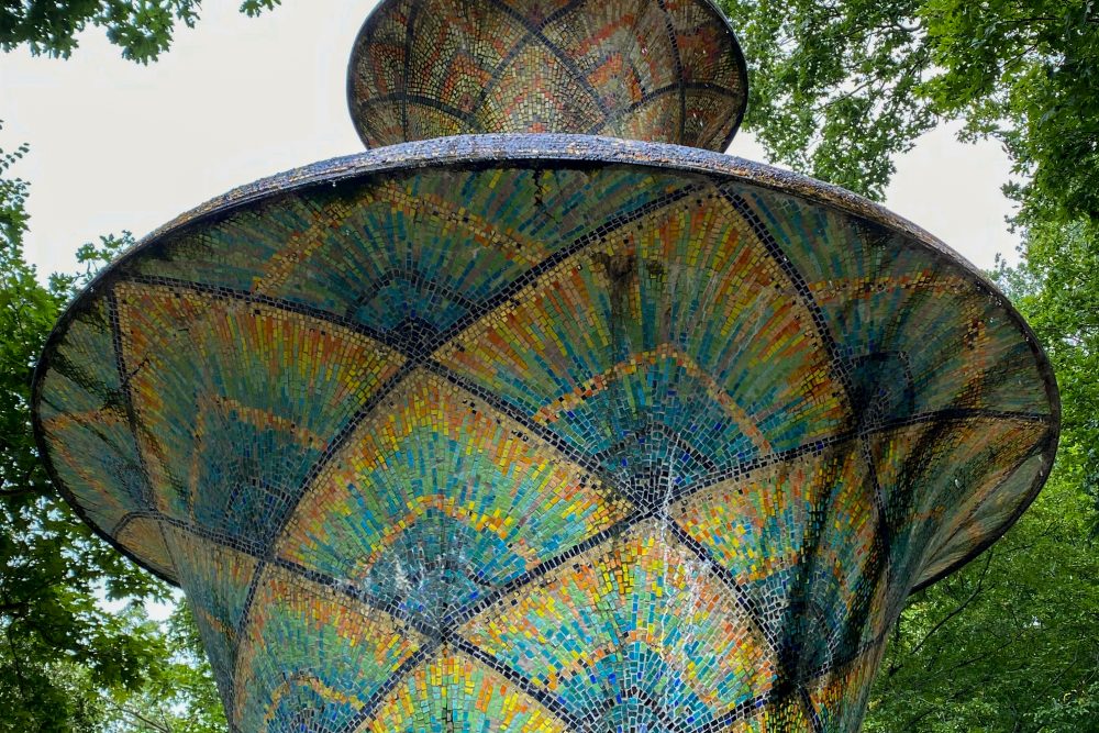 Mosaikbrunnen, 1926. Entwurf: Marlene Moeschke-Poelzig, Hans Poelzig. Foto: Daniela Christmann