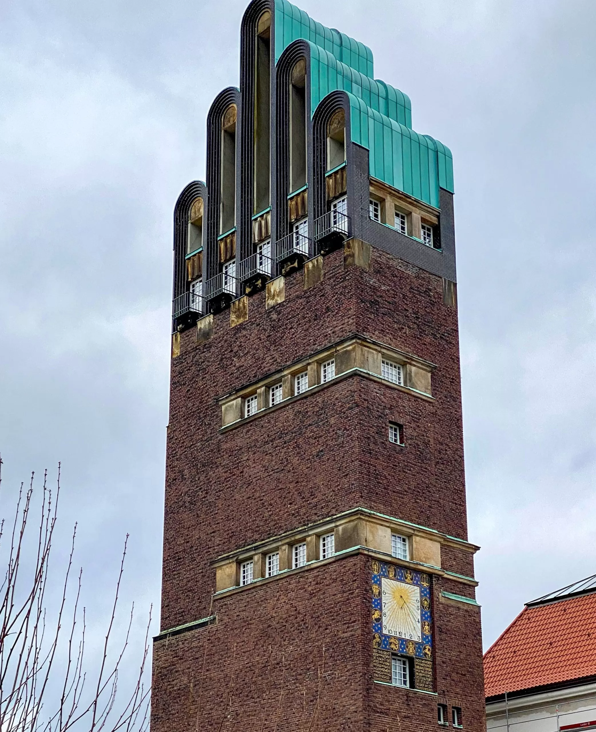 Hochzeitsturm, 1905-1908. Architect: Joseph Maria Olbrich. Photo: Daniela Christmann