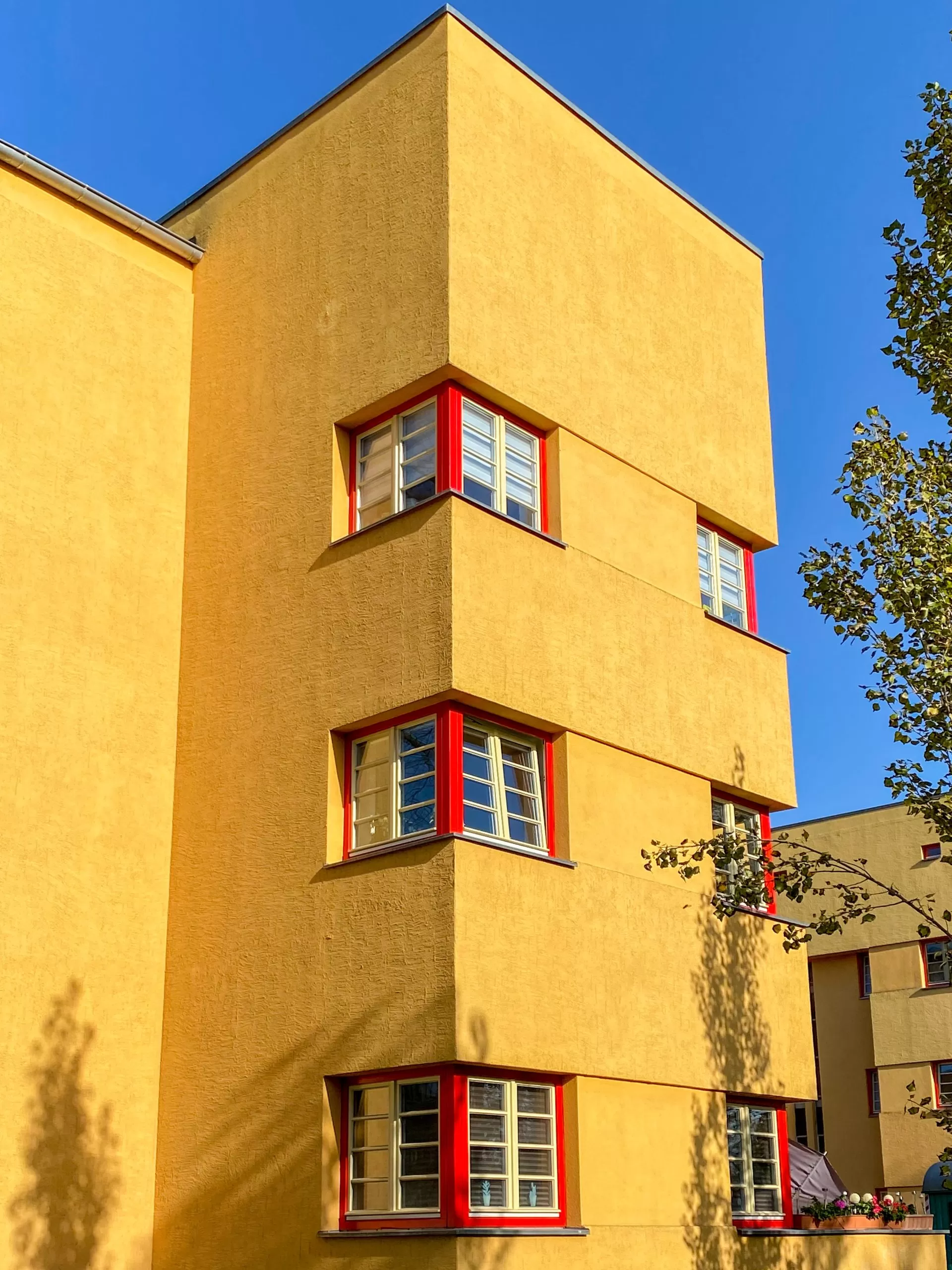 Hermann-Beims-Siedlung, 1925-1931. Architekten: Johannes Göderitz (Leitung), Konrad Rühl, Gerhard Gauger, Willy Zabel, Adolf Otto. Foto: Daniela Christmann