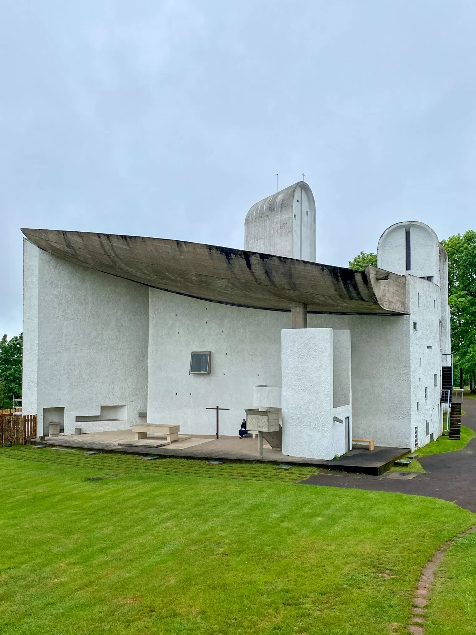 Notre-Dame-du-Haut, 1953-1955. Architekt: Le Corbusier. Foto: Daniela Christmann