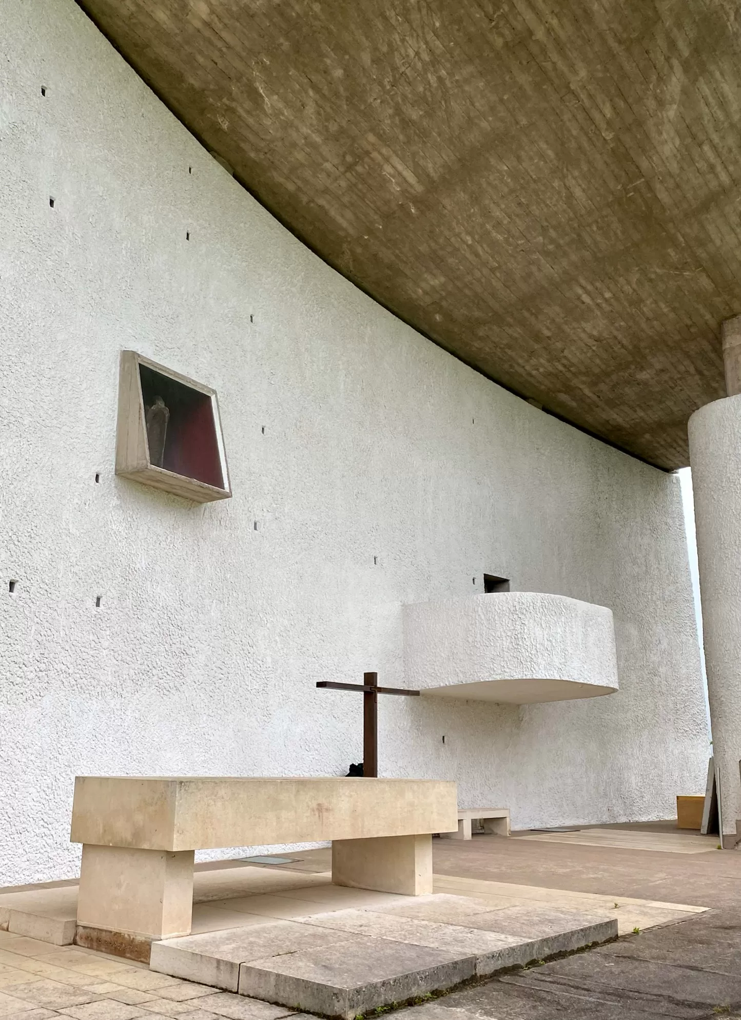 Notre-Dame-du-Haut, 1953-1955. Architekt: Le Corbusier. Foto: Daniela Christmann