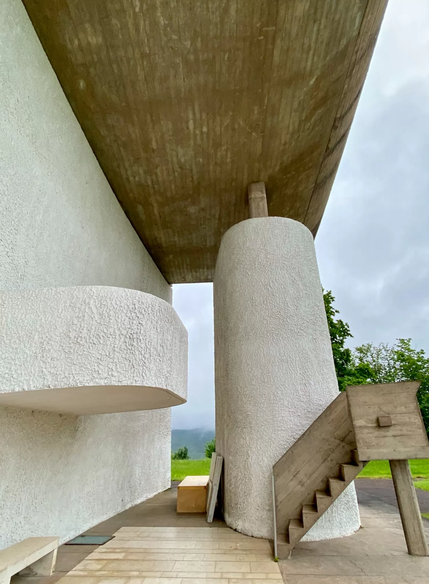 Notre-Dame-du-Haut, 1953-1955. Architekt: Le Corbusier. Foto: Daniela Christmann