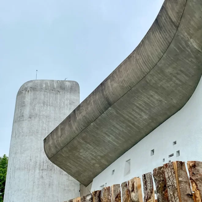 Notre-Dame-du-Haut, 1953-1955. Architekt: Le Corbusier. Foto: Daniela Christmann