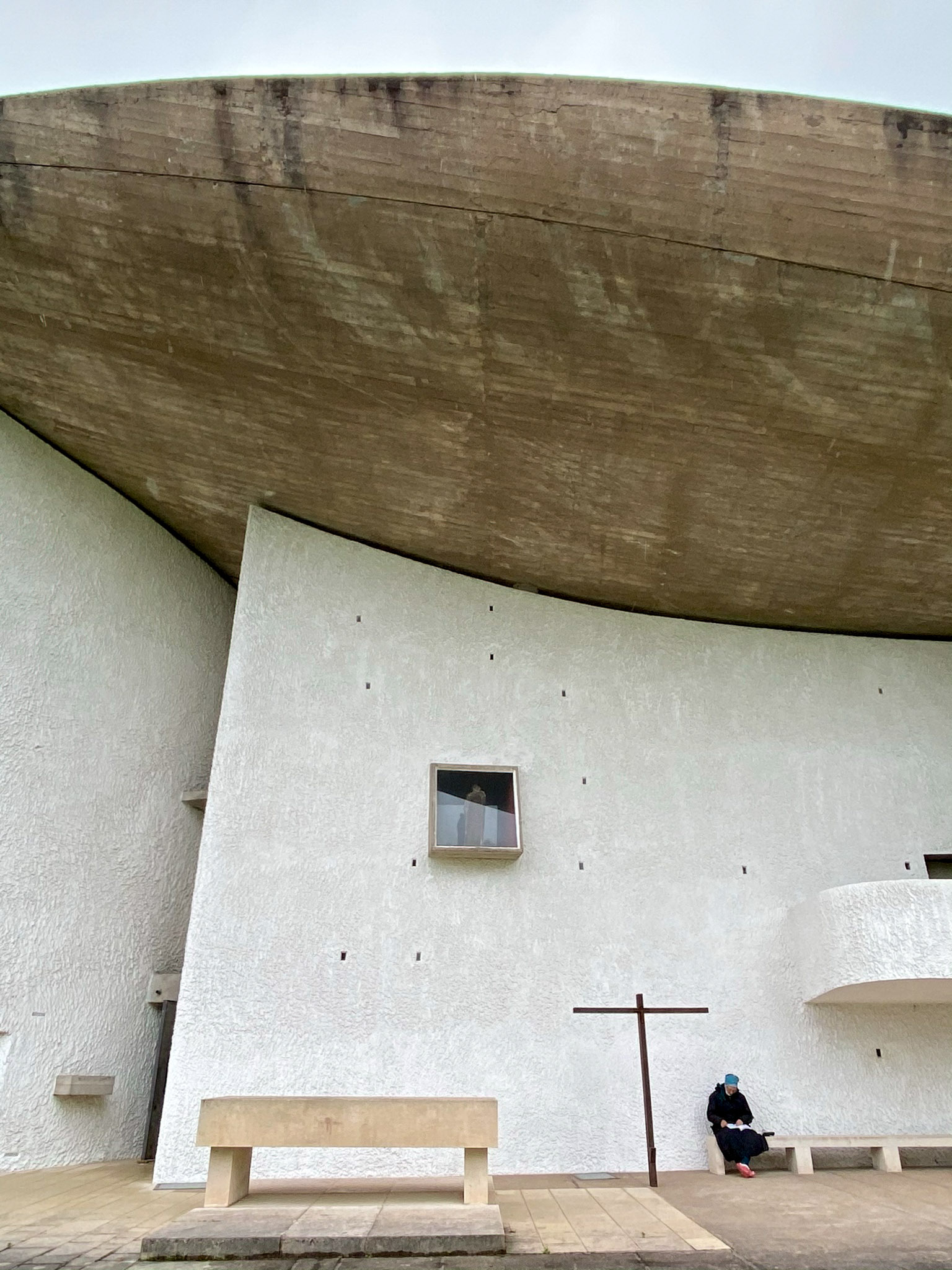 Notre-Dame-du-Haut, 1953-1955. Architect: Le Corbusier. Photo: Daniela Christmann