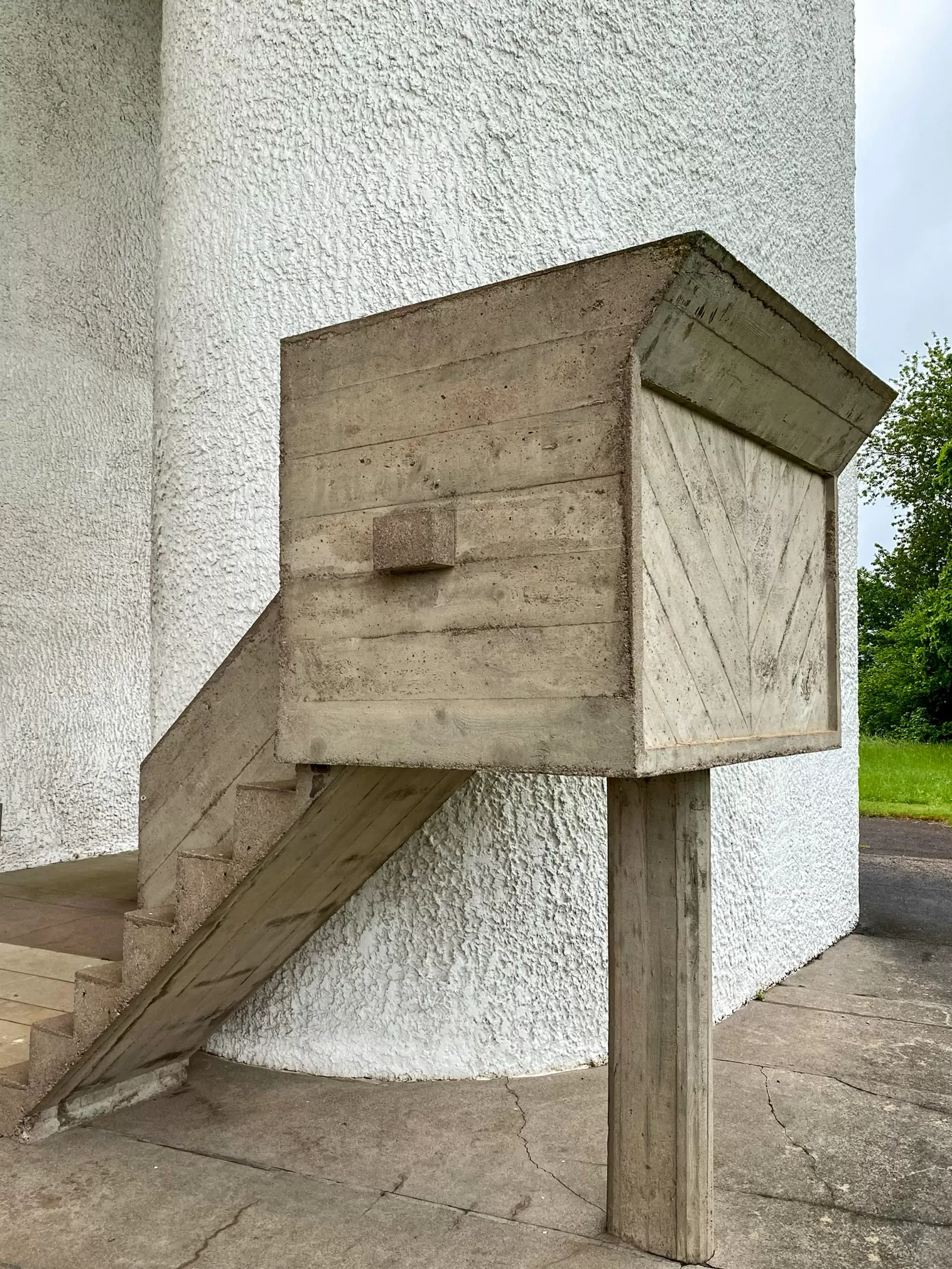 Notre-Dame-du-Haut, 1953-1955. Architect: Le Corbusier. Photo: Daniela Christmann