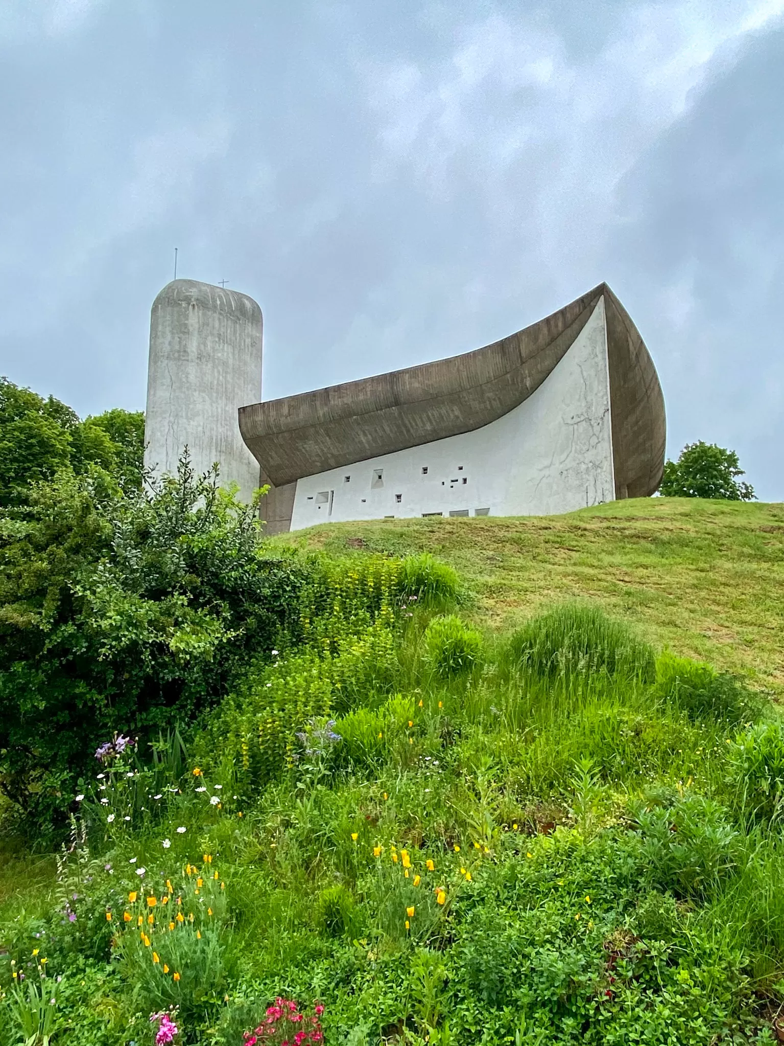 Notre-Dame-du-Haut, 1953-1955. Architect: Le Corbusier. Photo: Daniela Christmann