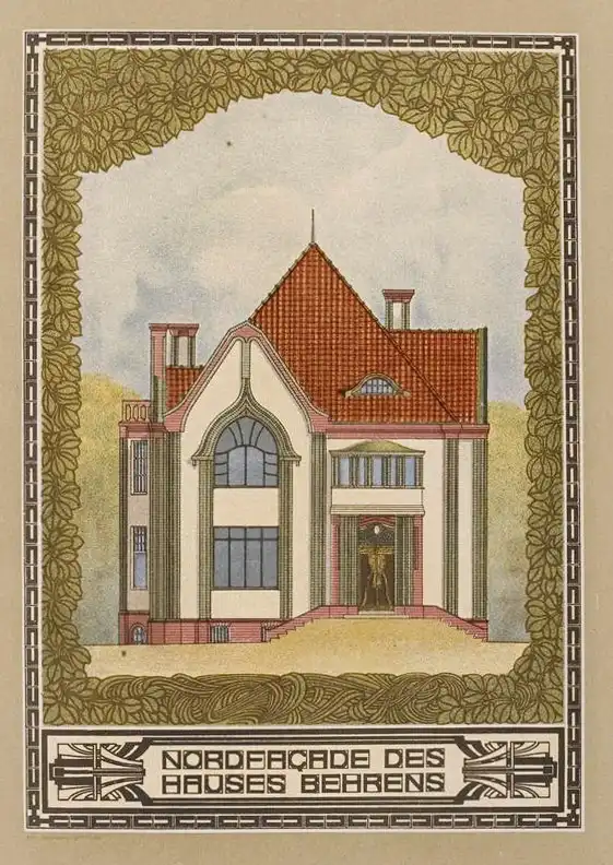 Haus Behrens, 1900-1901. Architect: Peter Behrens