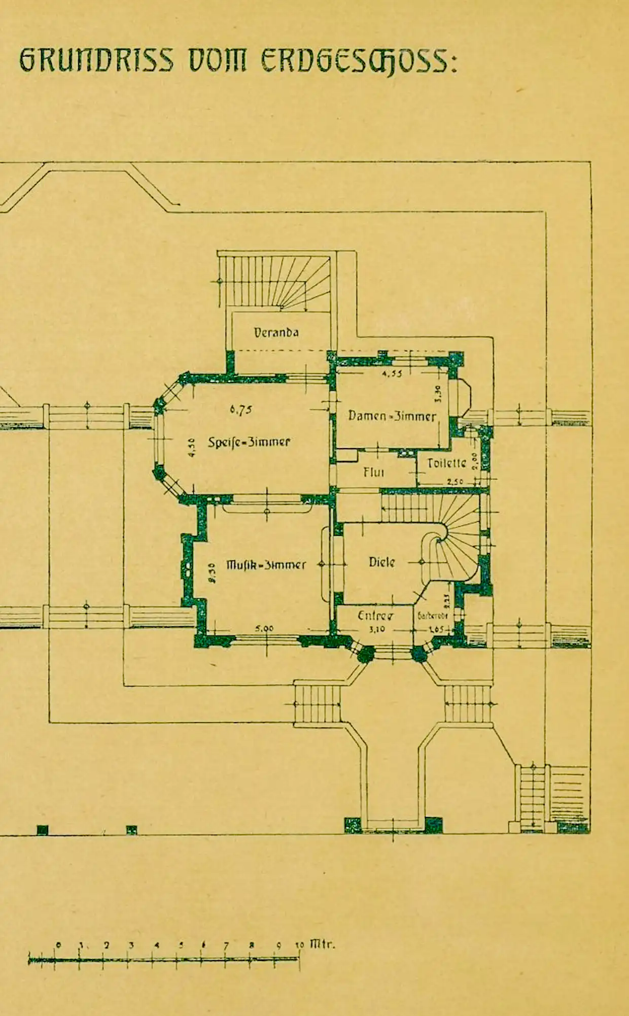 Haus Behrens, 1900-1901. Architect: Peter Behrens