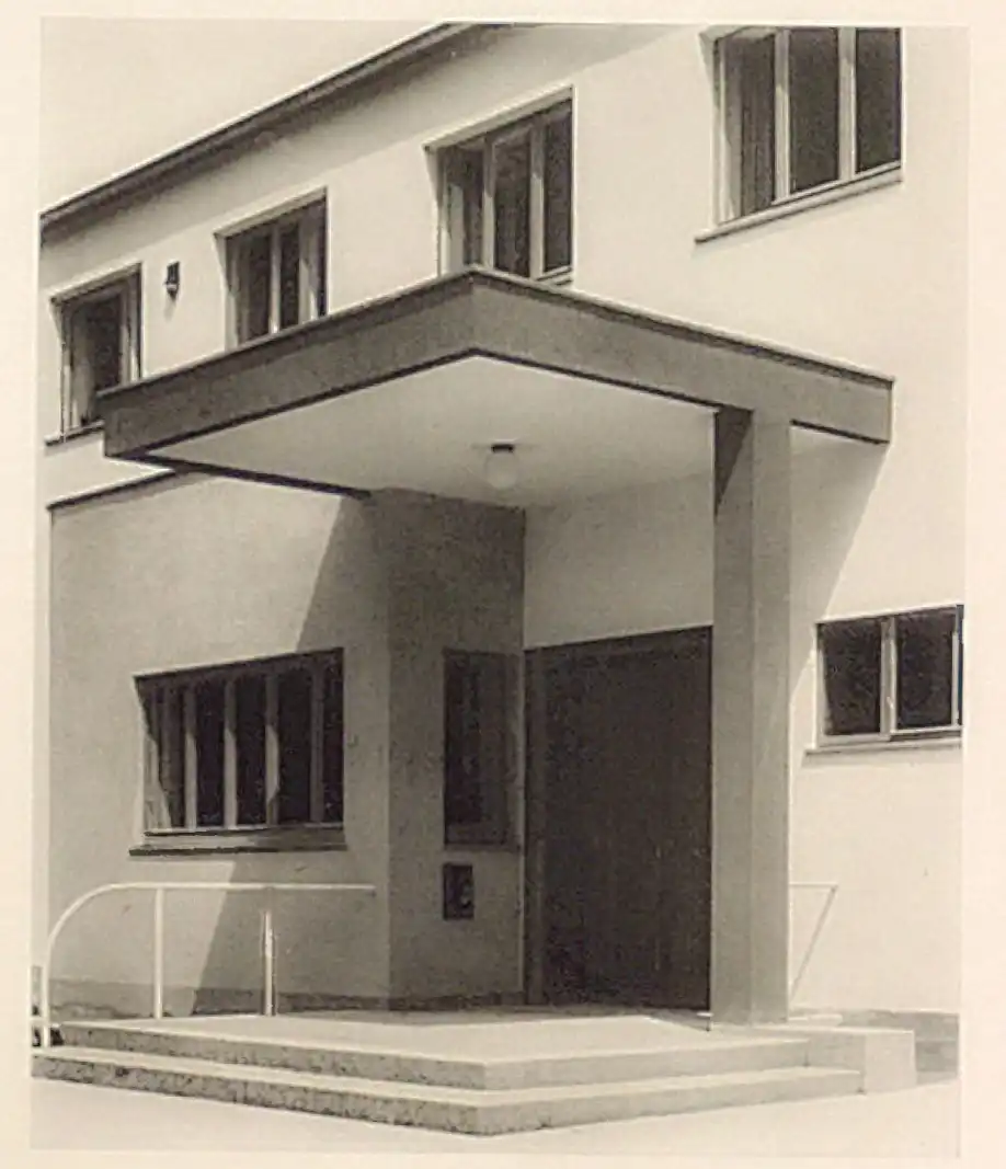 Haus auf der Alb, 1929-1930. Architekt: Adolf Gustav Schneck. Zeitgenössische Aufnahme