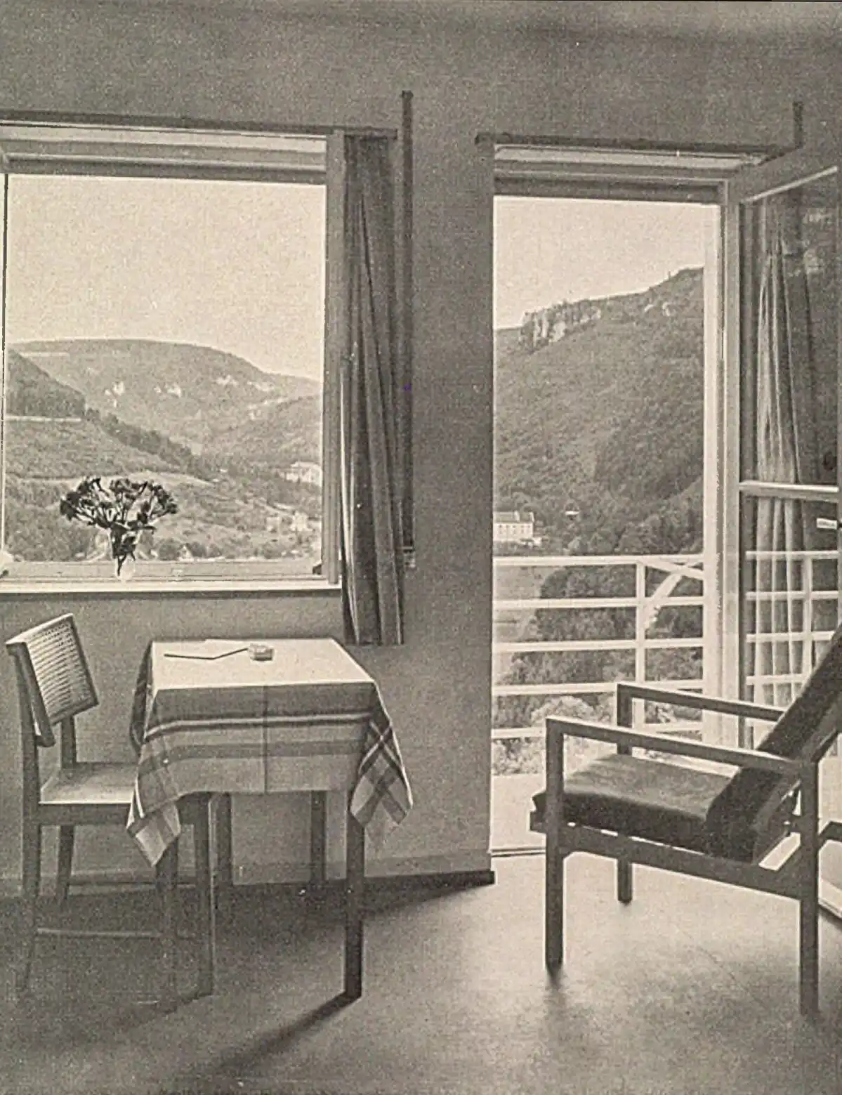 Haus auf der Alb, 1929-1930. Architect: Adolf Gustav Schneck. Contemporary photography