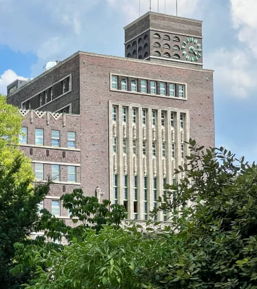 Rathaus Oberhausen, 1927-1930. Architekten: Ludwig Freitag, Eduard Jüngerich. Foto: Daniela Christmann