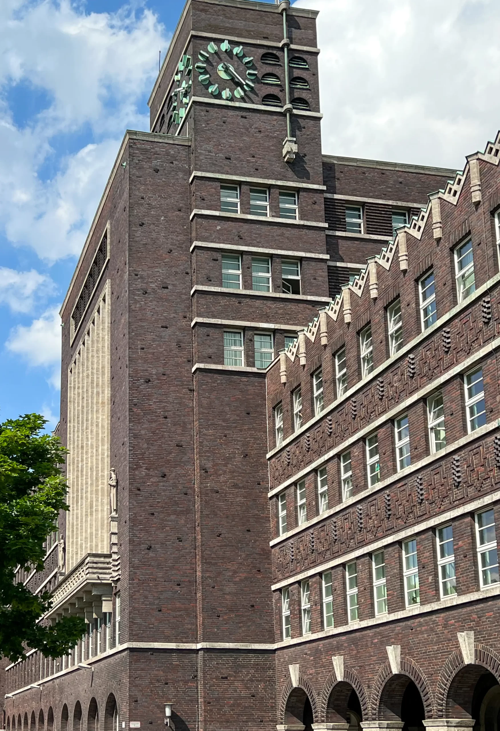 Rathaus Oberhausen, 1927-1930. Architekten: Ludwig Freitag, Eduard Jüngerich. Foto: Daniela Christmann