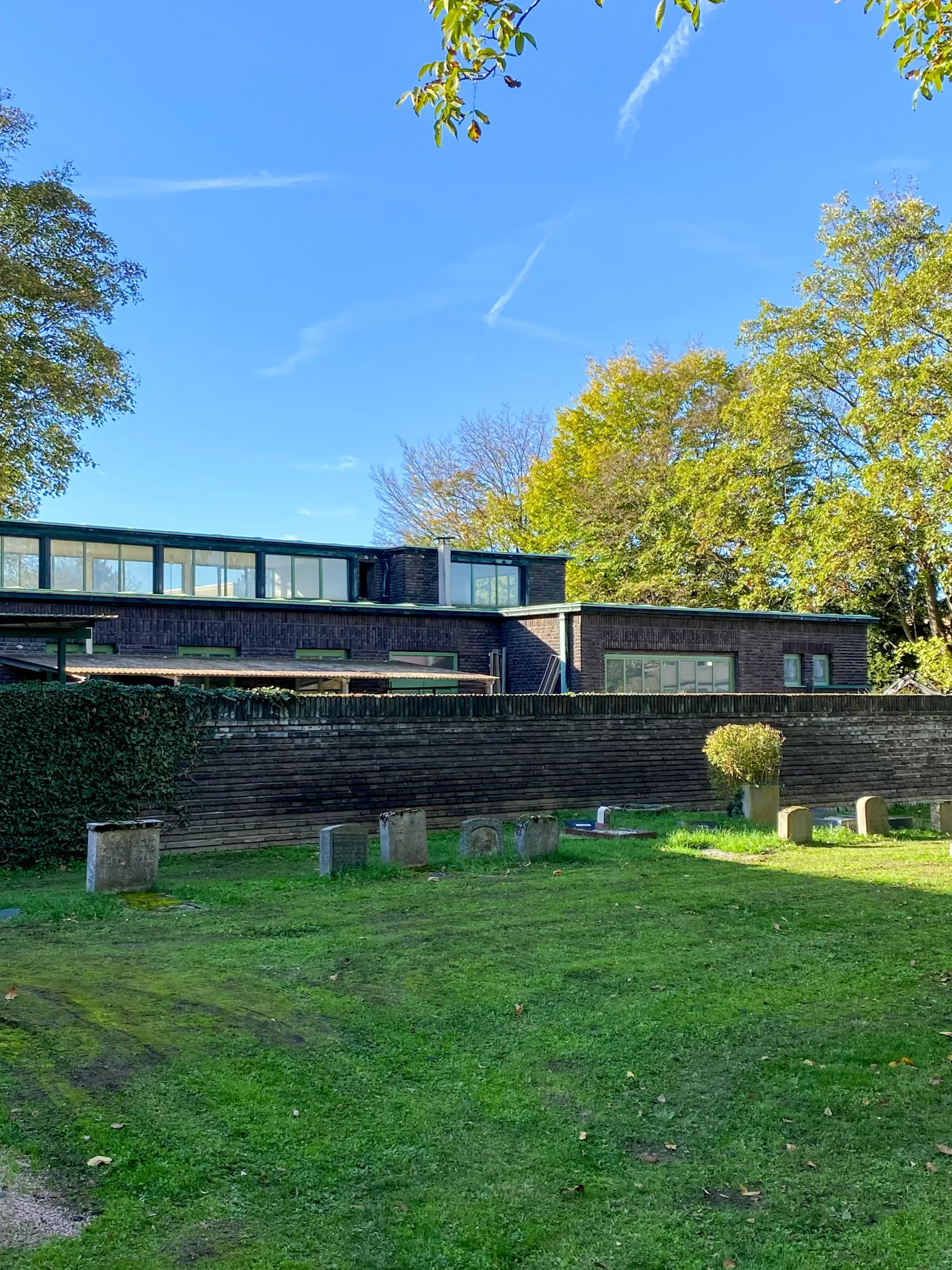 Neuer Jüdischer Friedhof, 1927-1929. Architekt: Fritz Nathan. Foto: Daniela Christmann