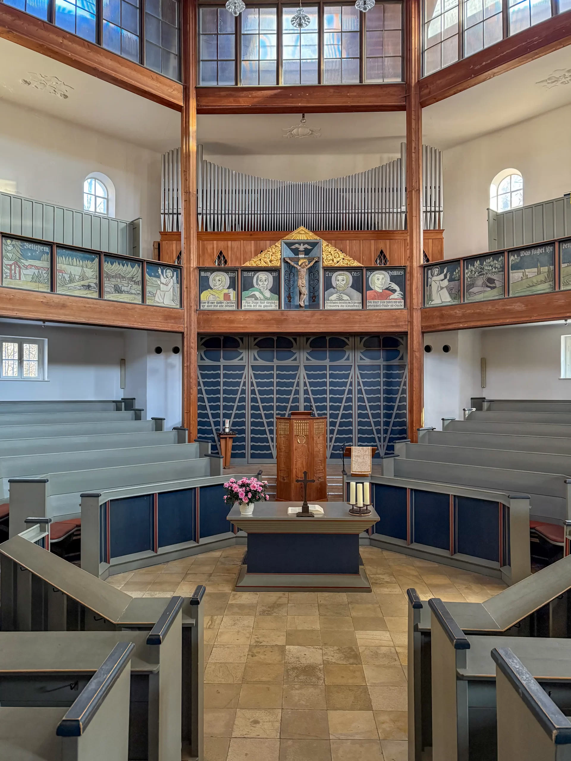 Waldkirche, 1925-1926. Architekt: Theodor Fischer. Foto: Daniela Christmann