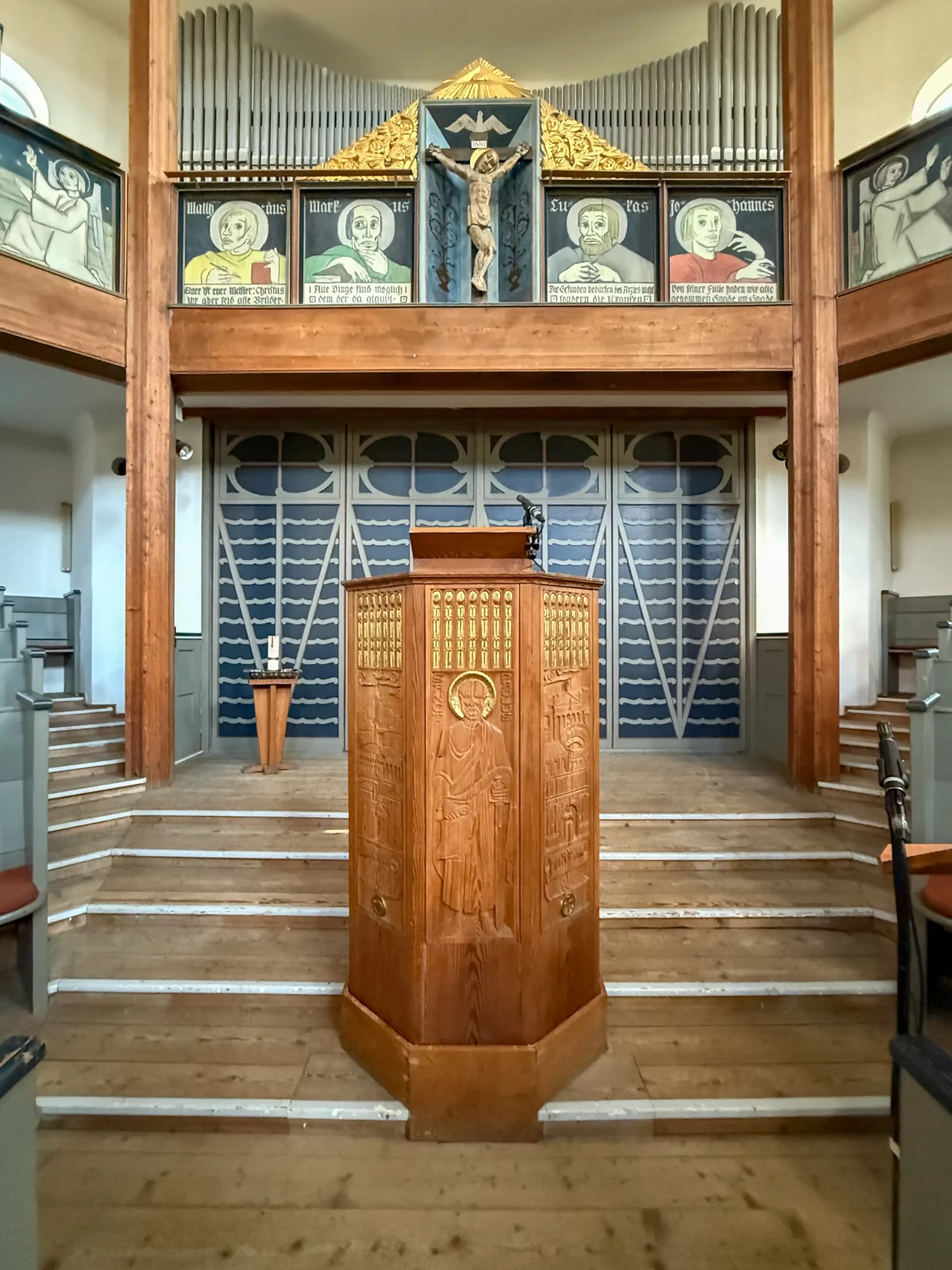 Waldkirche, 1925-1926. Architekt: Theodor Fischer. Foto: Daniela Christmann