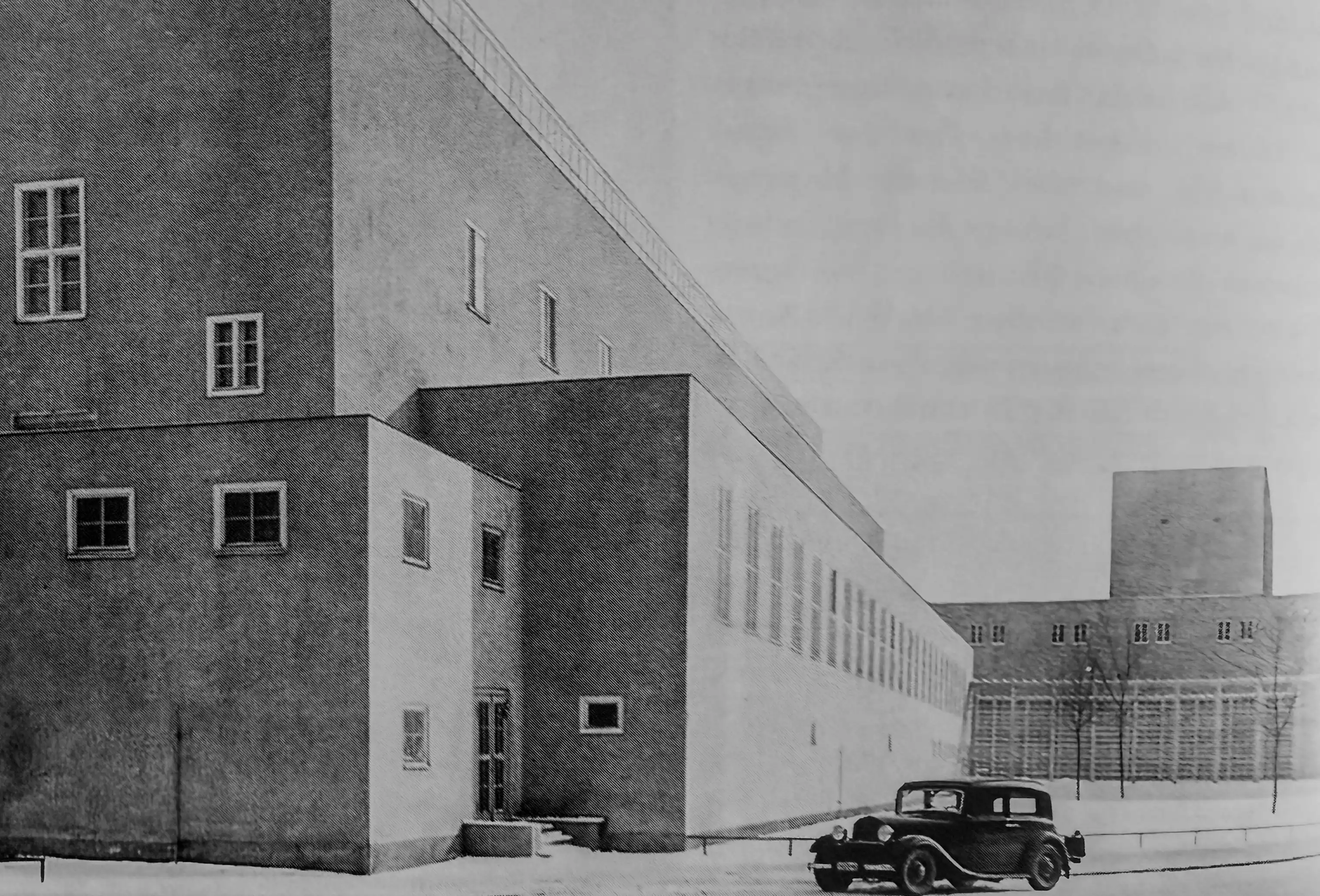 Stadtbad, 1929-1935. Architect: Fred Otto. Contemporary Photography