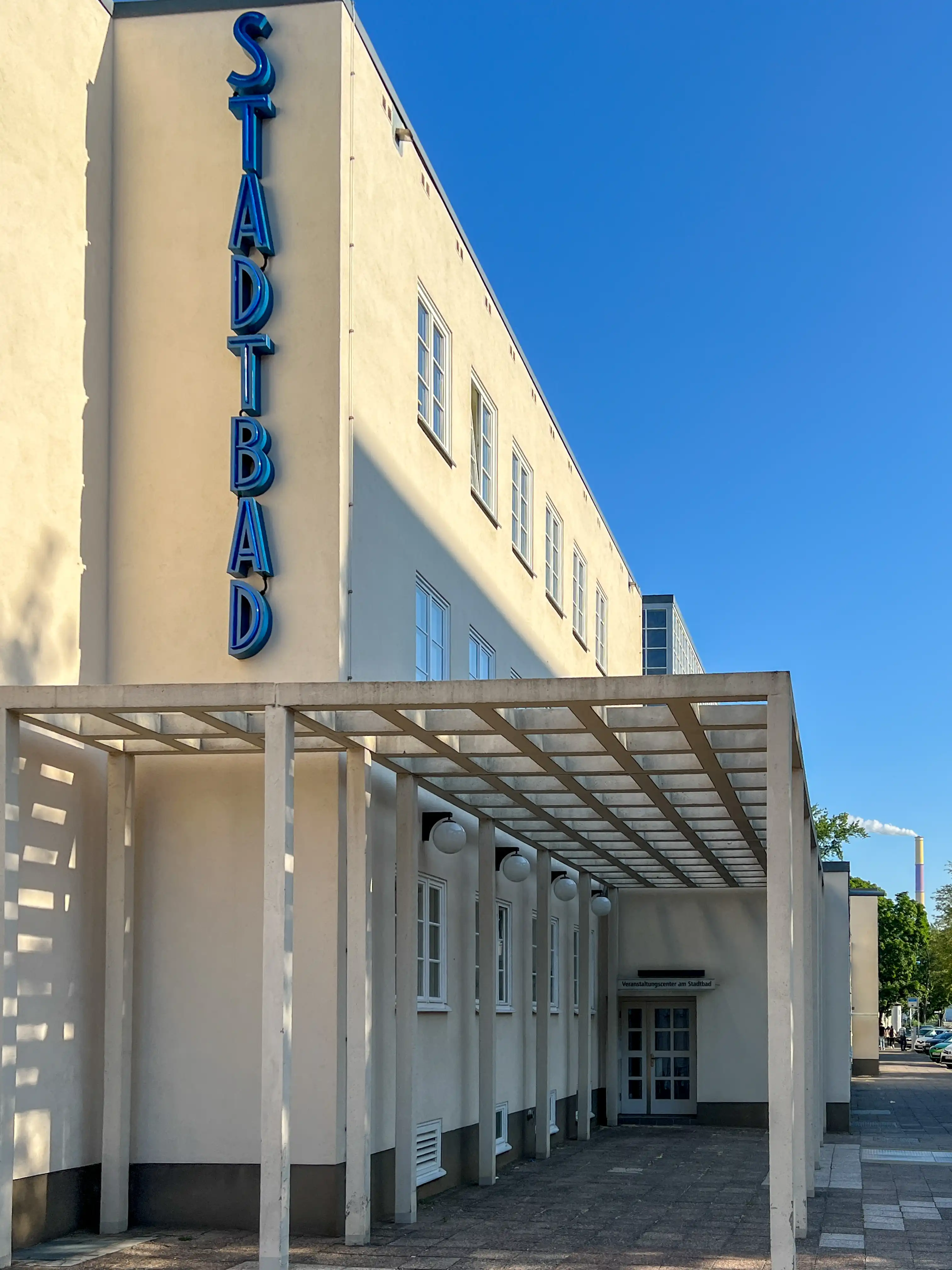 Stadtbad Chemnitz, 1929-1935. Architekt: Fred Otto. Foto: Daniela Christmann