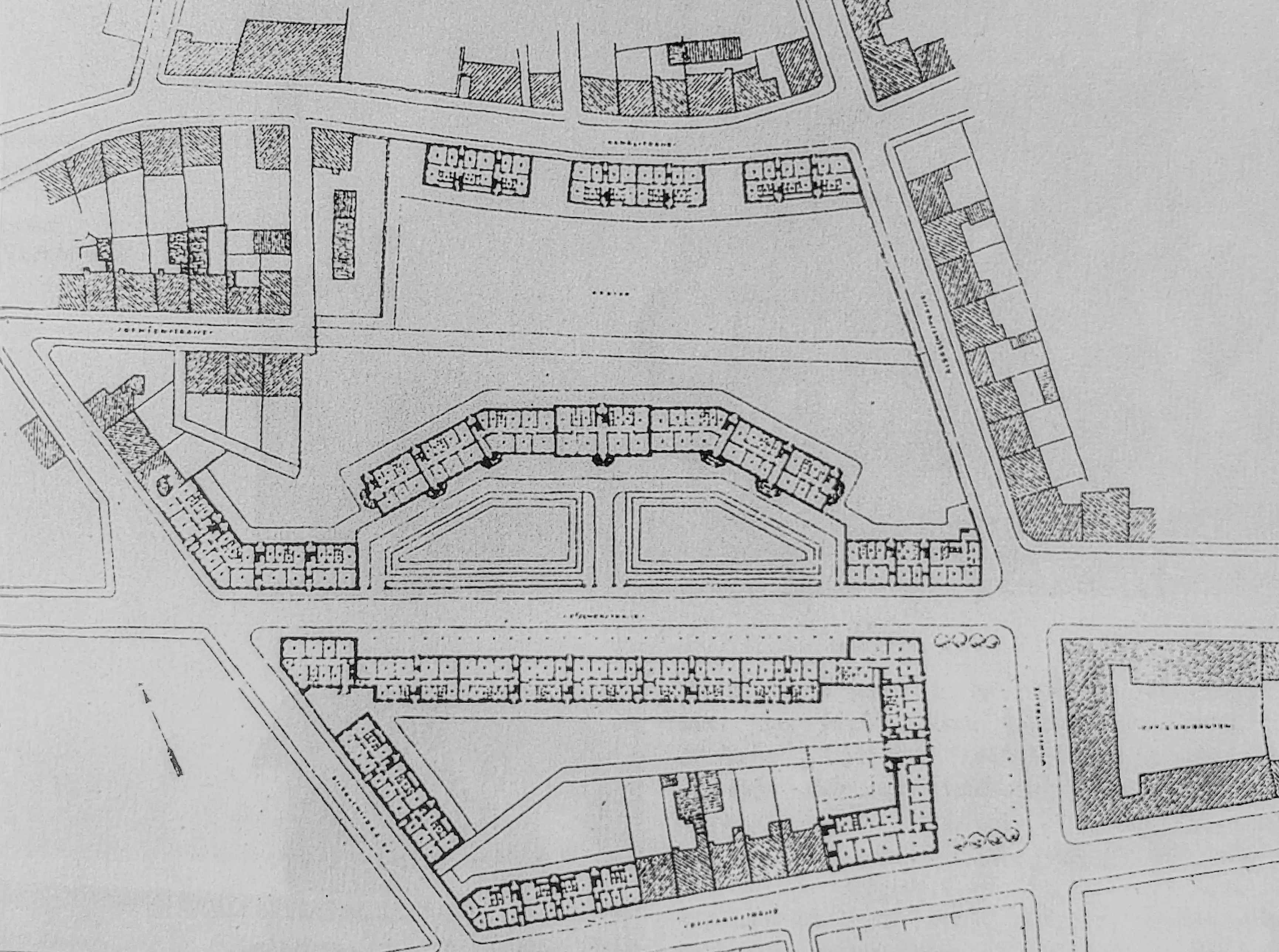 Fischerstraße Housing Complex, 1922-1924. Architect: Hermann Hussong. Floorplan