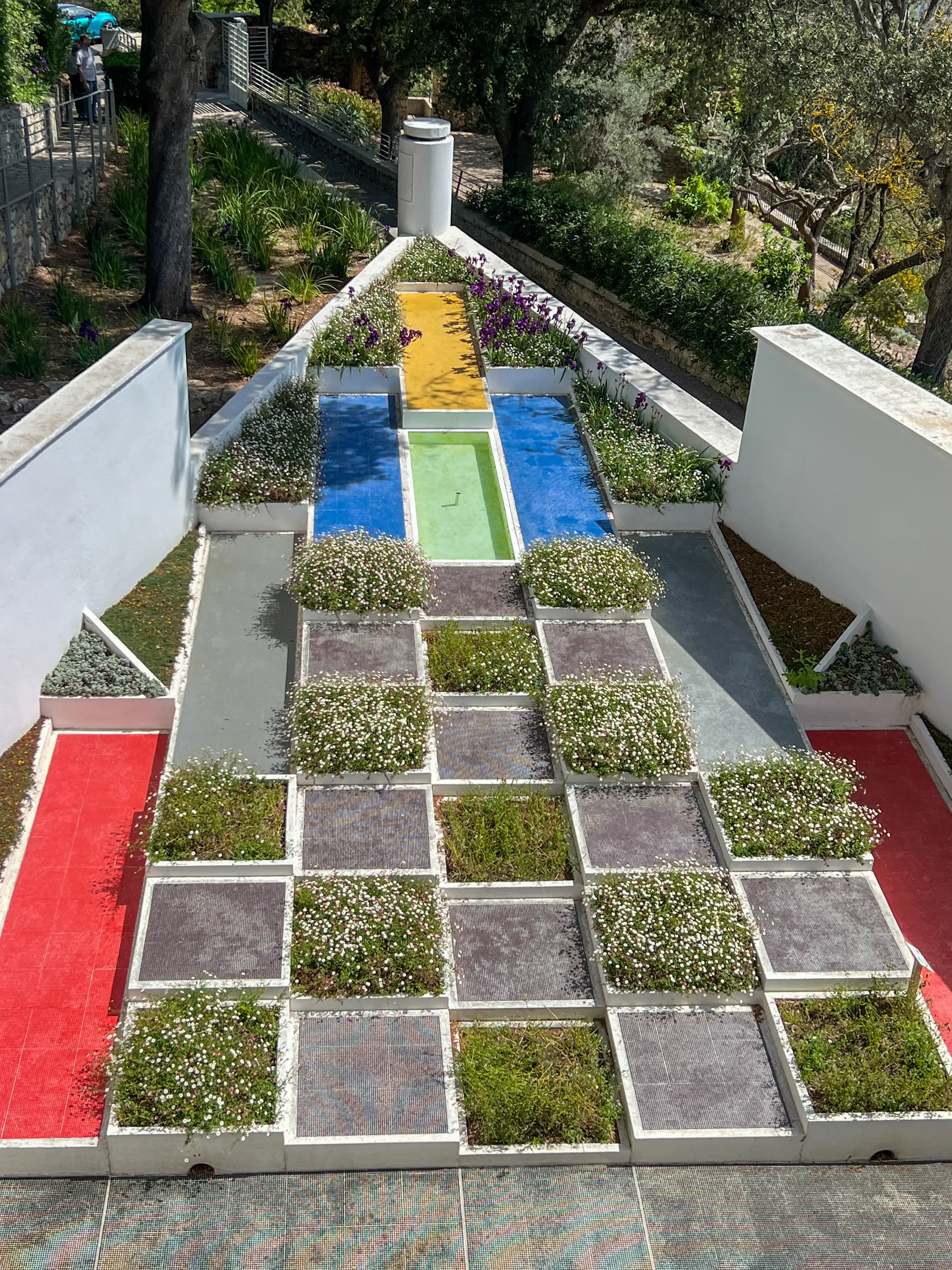 Kubistischer Garten, Villa Noailles. Foto: Daniela Christmann