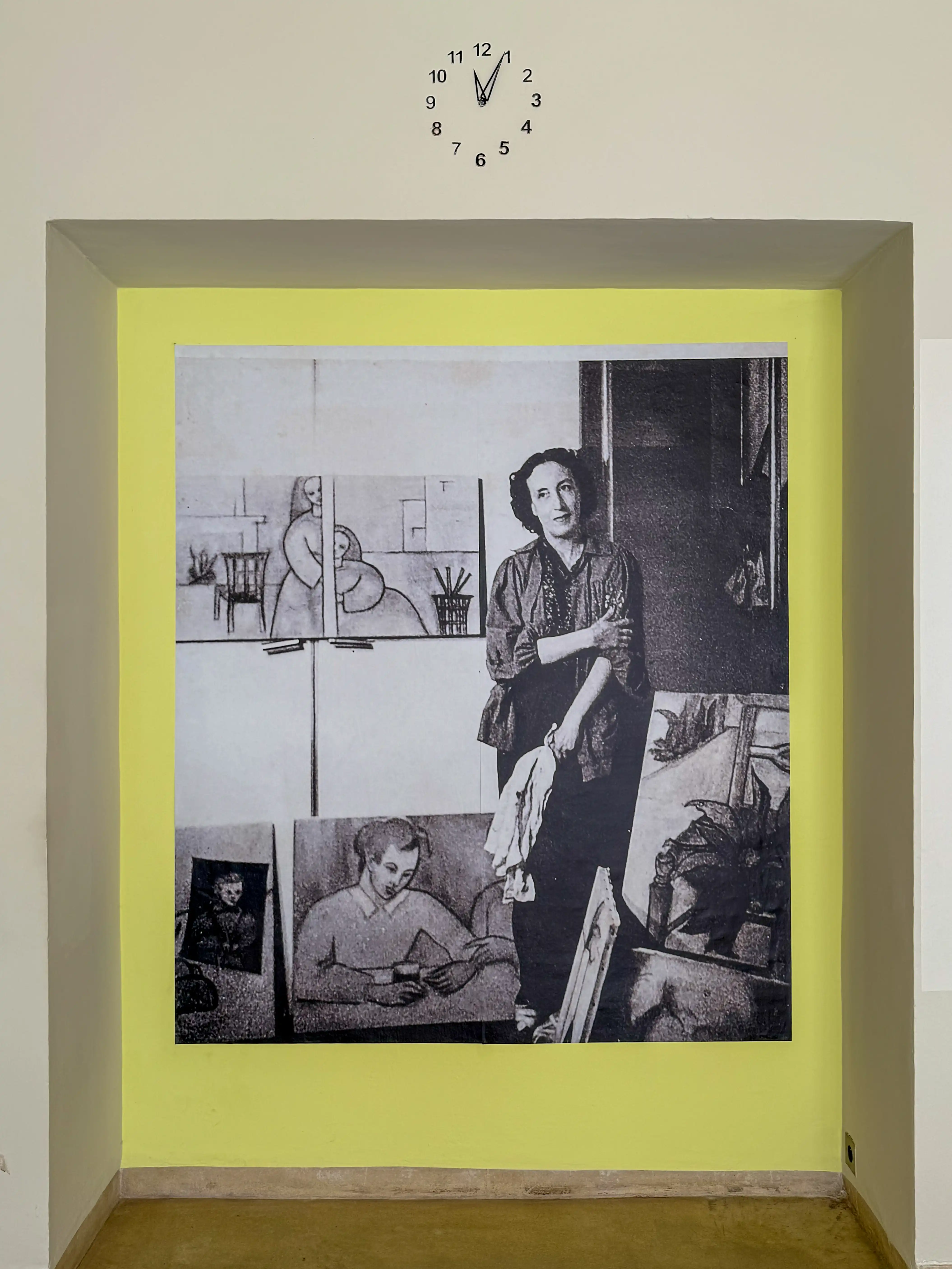 Marie-Laure de Noailles. Foto in der Ausstellung Villa Noailles.
