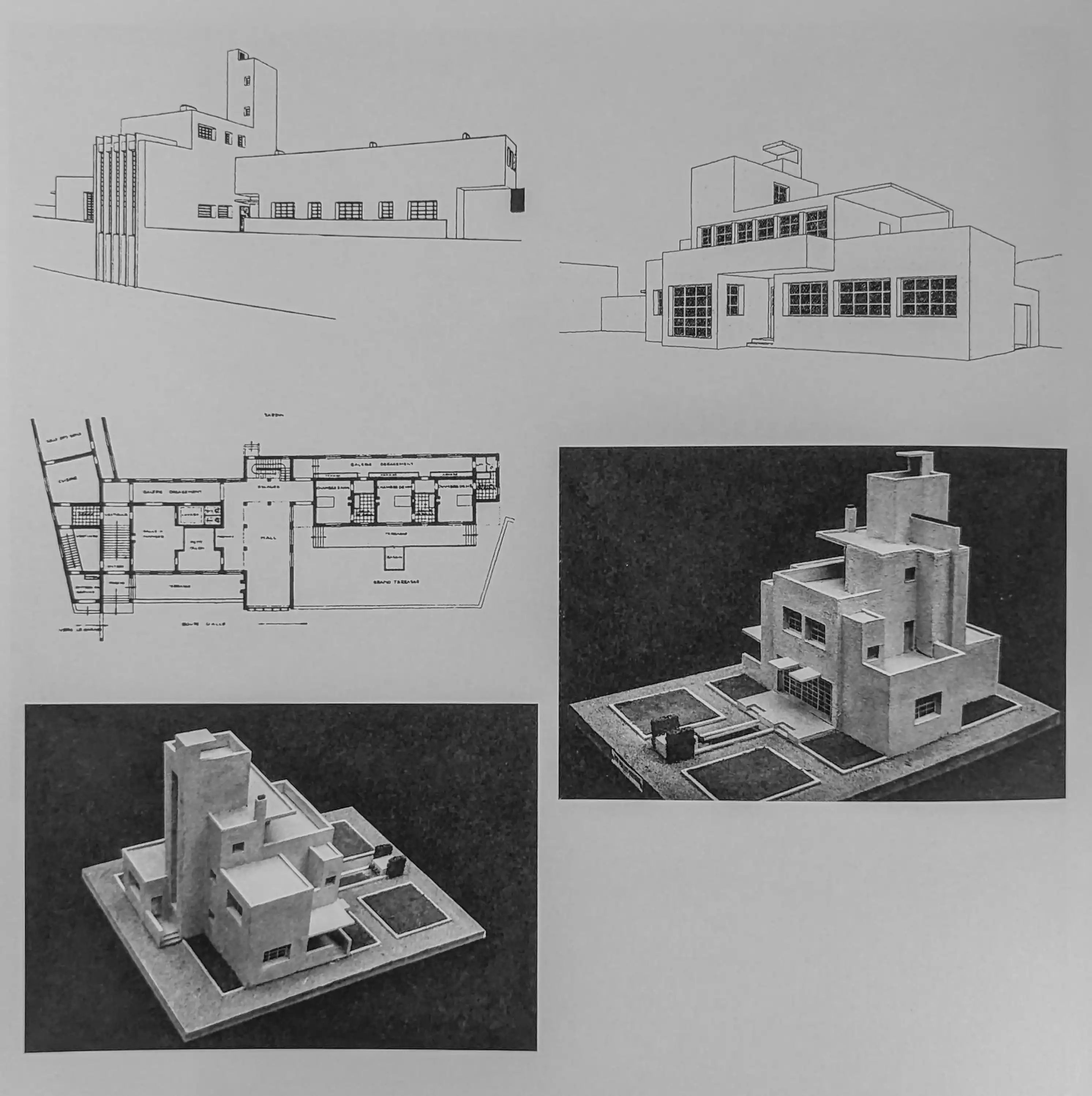 Villa Noailles, 1923-1925. Architekt: Robert Mallet-Stevens