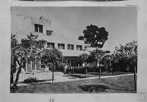 Villa Noailles, 1923-1925. Architekt: Robert Mallet-Stevens. Zeitgenössisches Foto