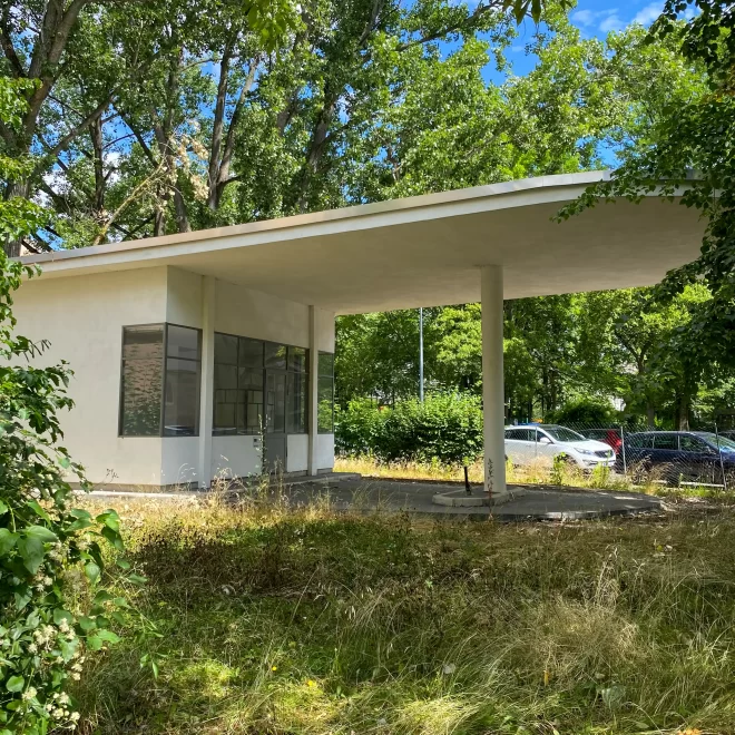 Tankstelle Annenstraße, 1930. Architekt: nicht bekannt. Foto: Daniela Christmann