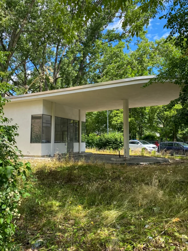 Tankstelle Annenstraße, 1930. Architekt: nicht bekannt. Foto: Daniela Christmann