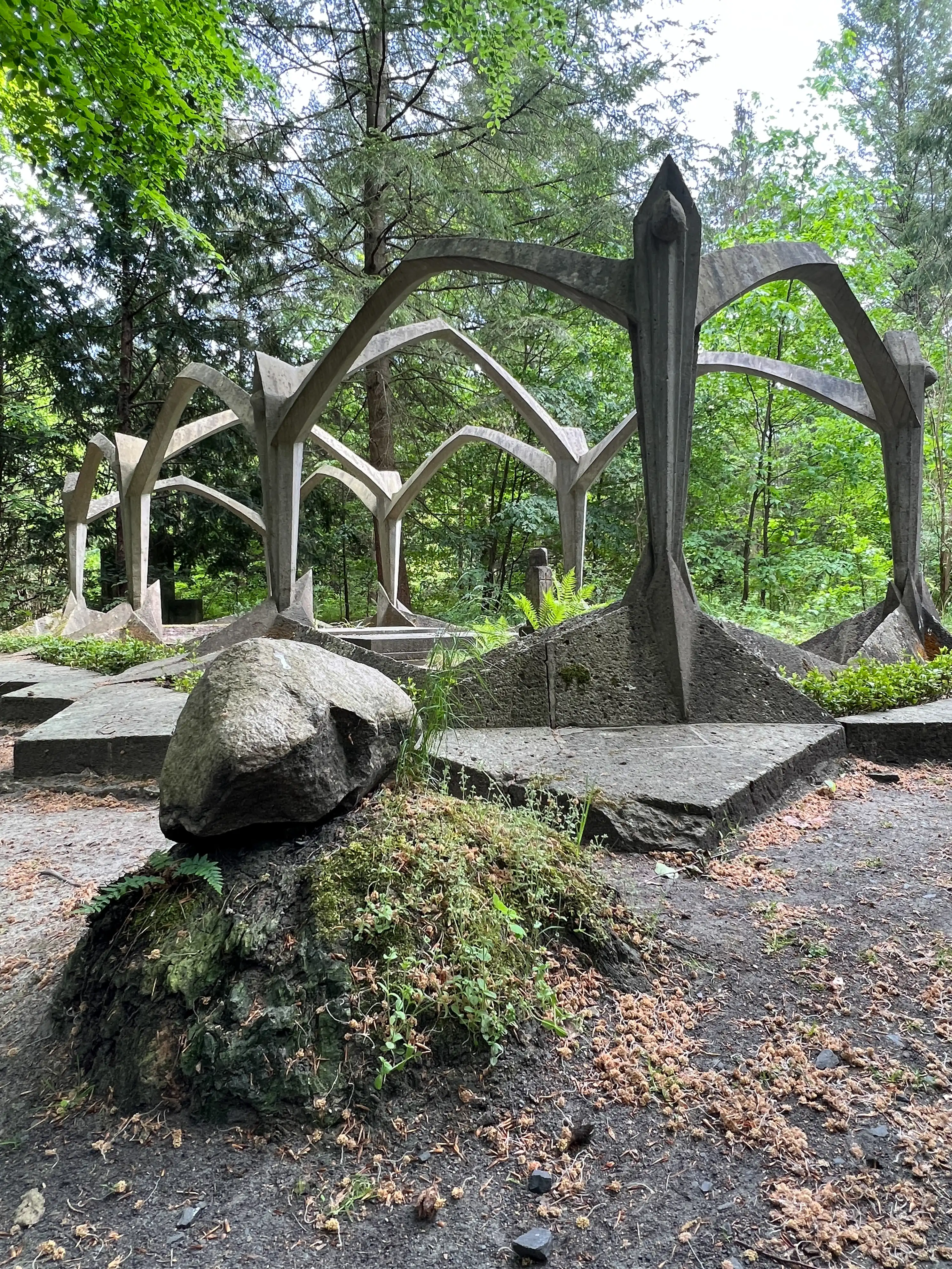 Erbbegräbnis Wissinger, 1922-1923. Entwurf: Max Taut. Foto: Daniela Christmann