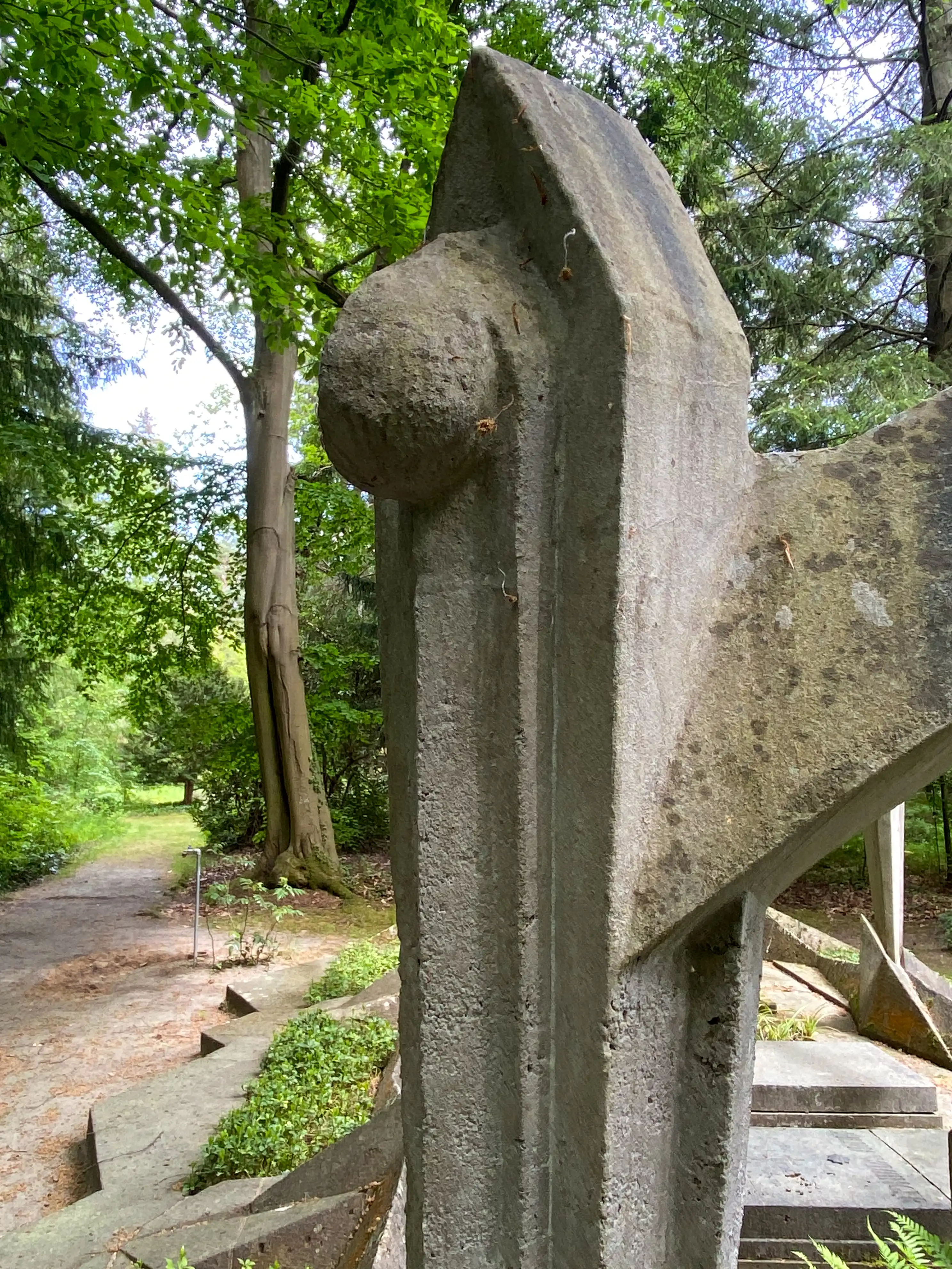 Erbbegräbnis Wissinger, 1922-1923. Entwurf: Max Taut. Foto: Daniela Christmann