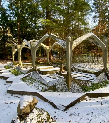Erbbegräbnis Wissinger, 1922-1923. Entwurf: Max Taut. Foto: Daniela Christmann