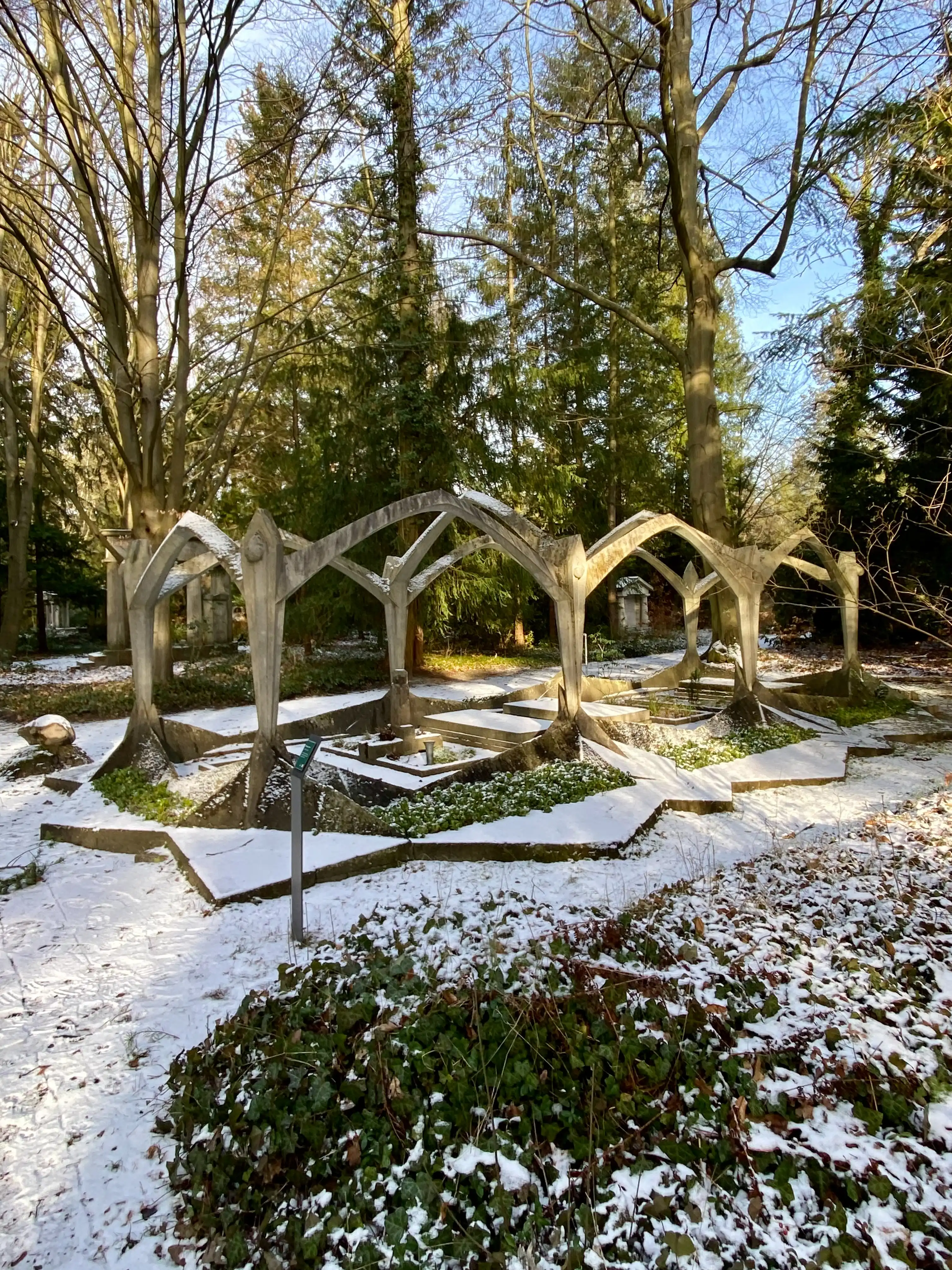 Erbbegräbnis Wissinger, 1922-1923. Design: Max Taut. Photo: Daniela Christmann