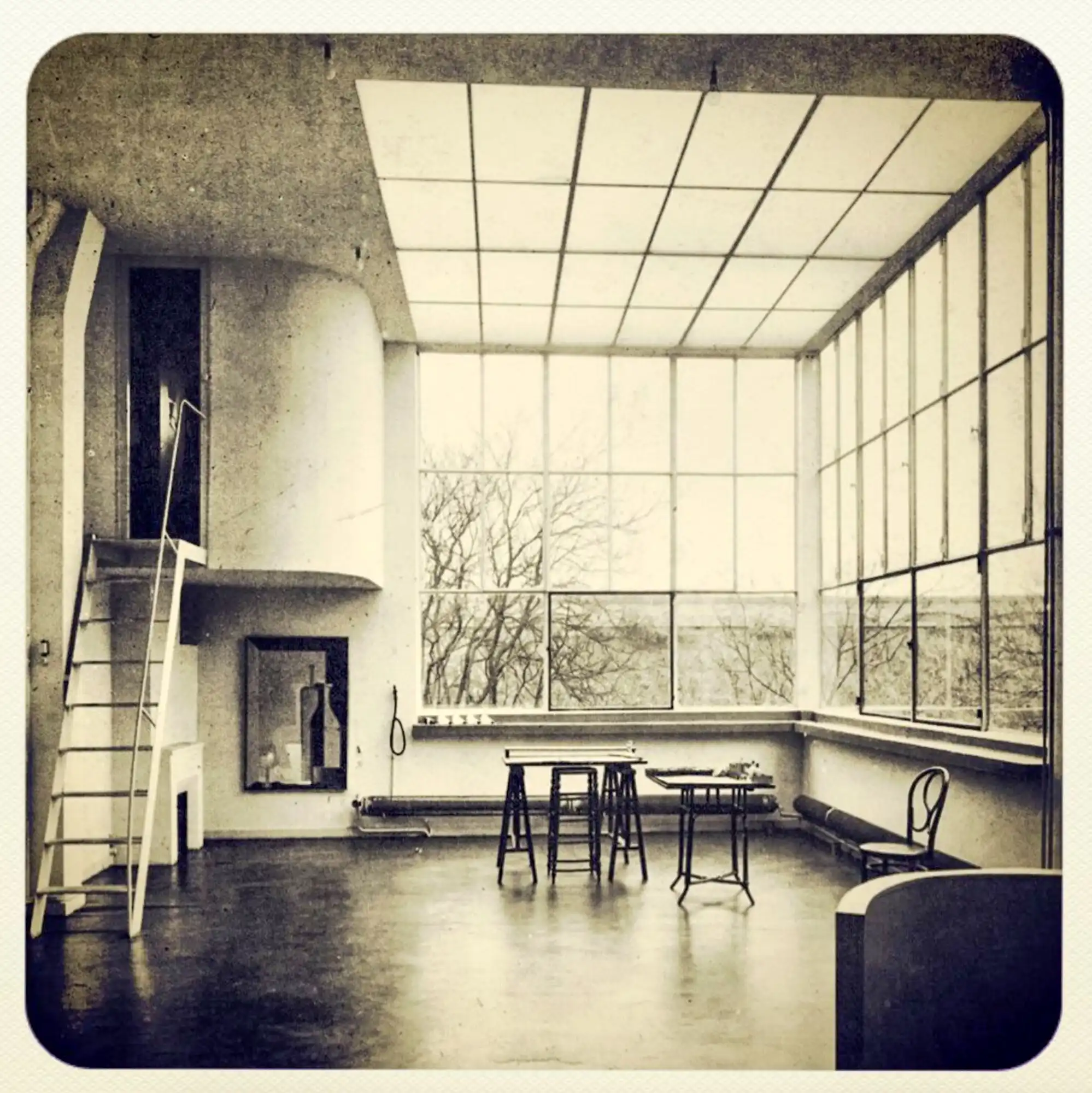 Atelier Ozenfant, 1922-1924. Architekten: Le Corbusier, Pierre Jeanneret