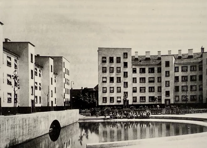 Rundbau, 1926-1928. Architekt: Hermann Hussong