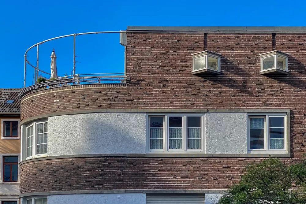 Mehrfamilienhaus, 1926. Architekt: Ernst Balser. Foto: Daniela Christmann