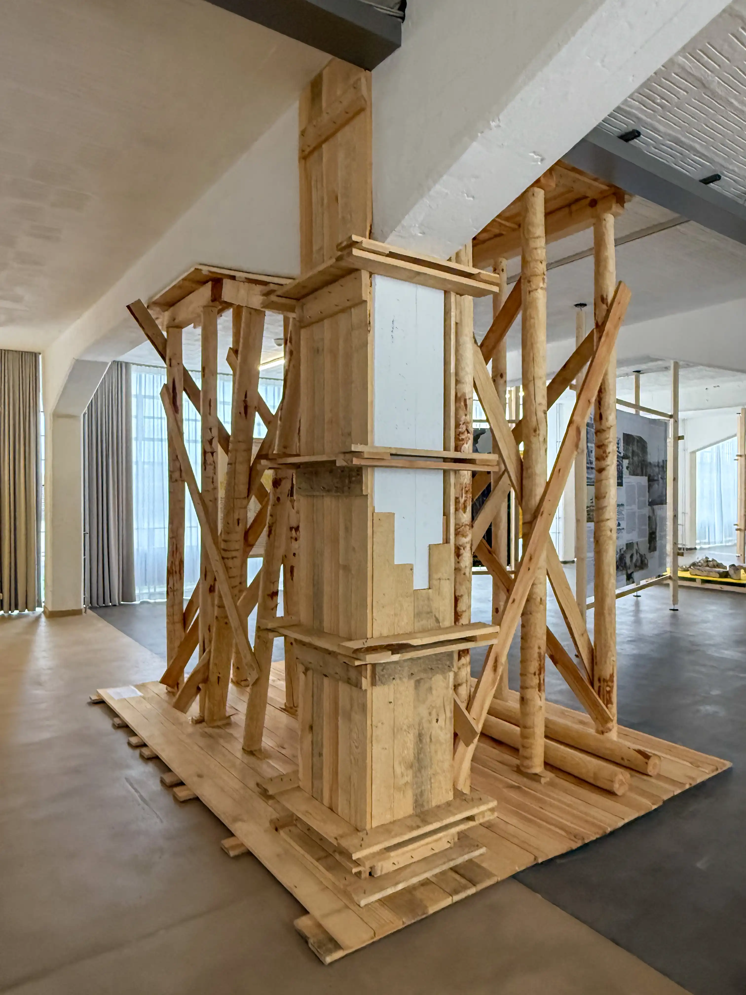 Exhibition 'Concrete', Bauhaus Building Dessau. Photo: Daniela Christmann