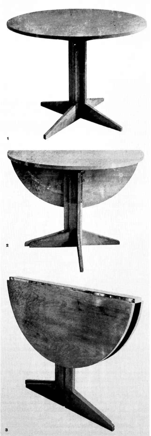 Gustav Hassenpflug, Folding Table, 1928
